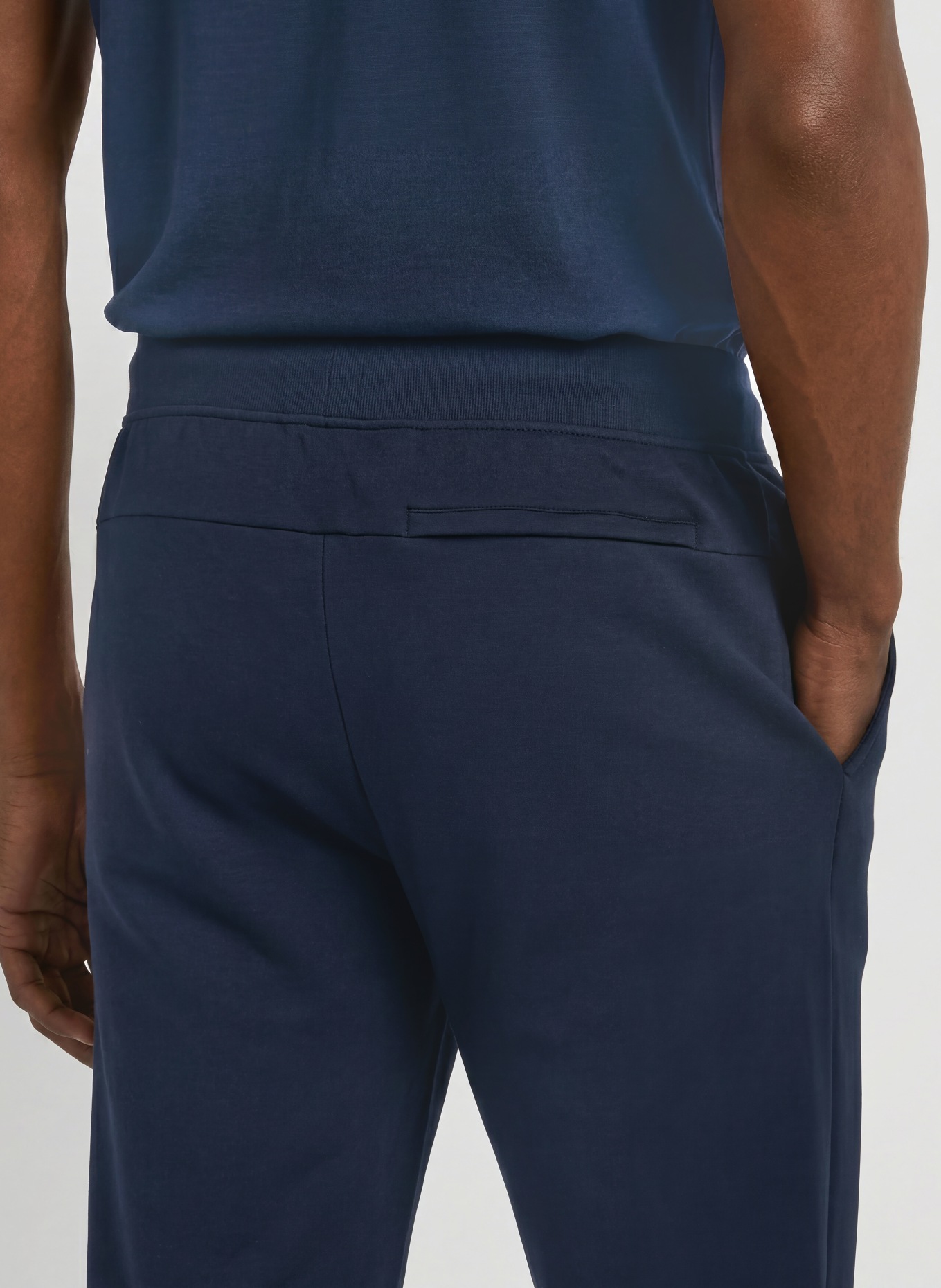 lululemon Pantalon en molleton SMOOTH SPACER: BLEU FONCÉ