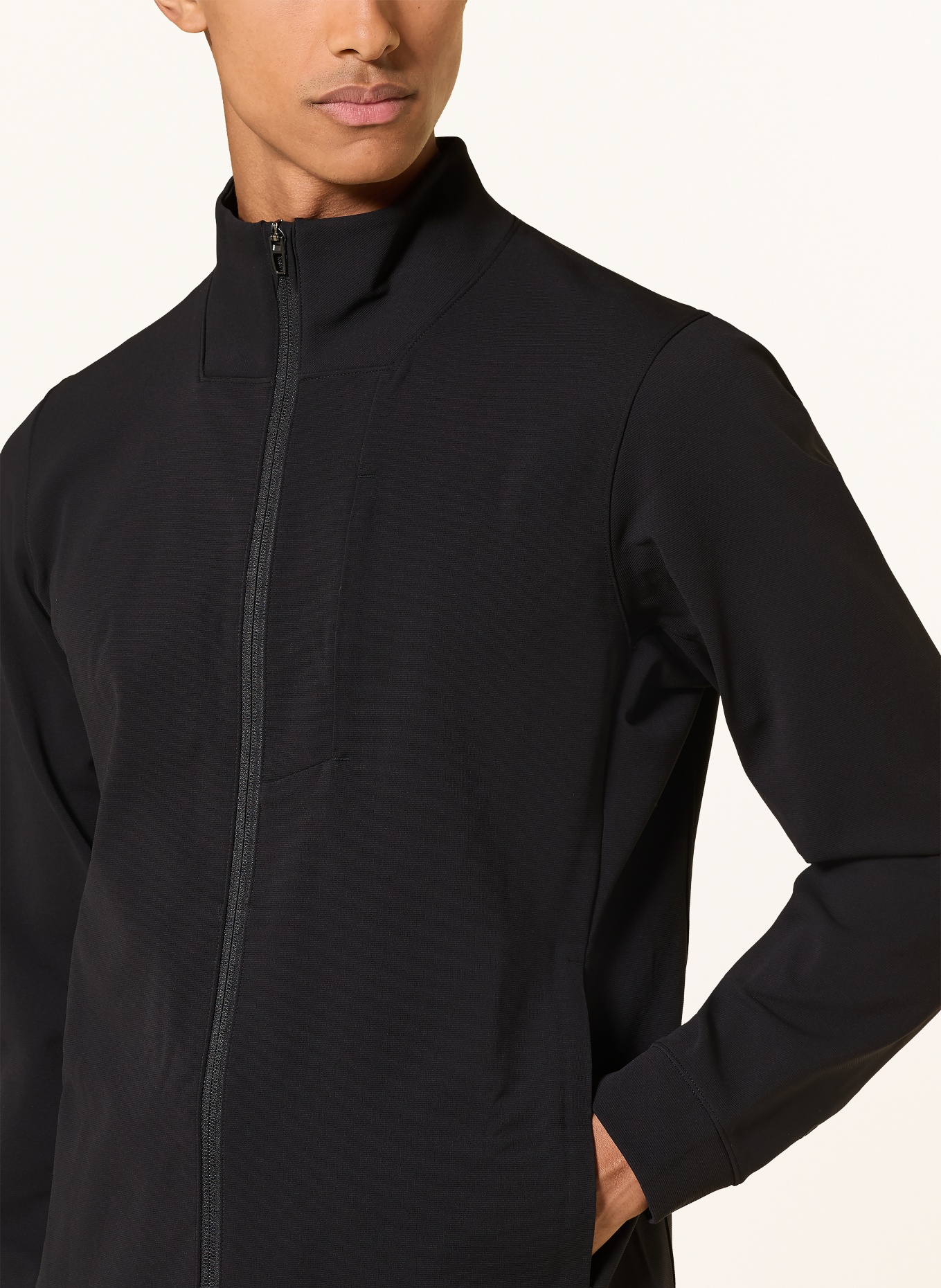 lululemon Bluza rozpinana SOJOURN: CZARNY