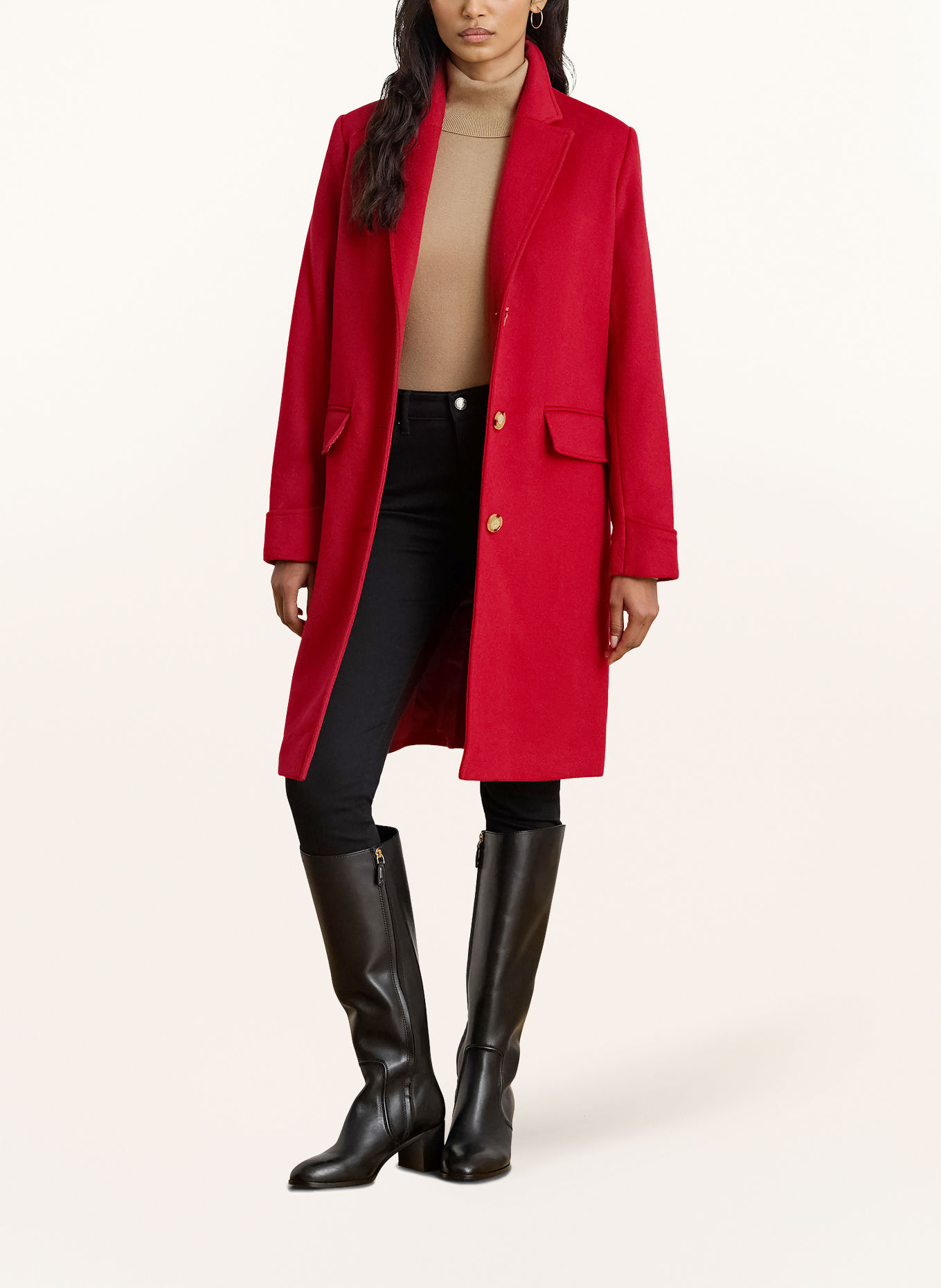 LAUREN RALPH LAUREN Palton: ROȘU