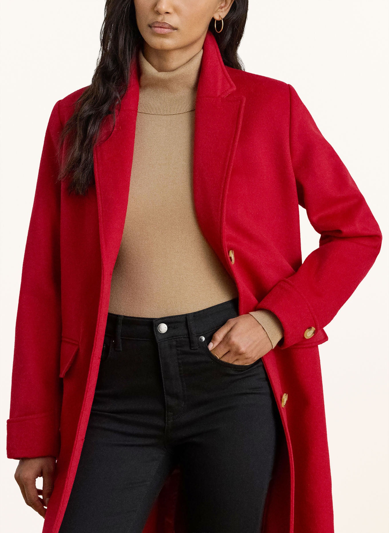 LAUREN RALPH LAUREN Palton: ROȘU