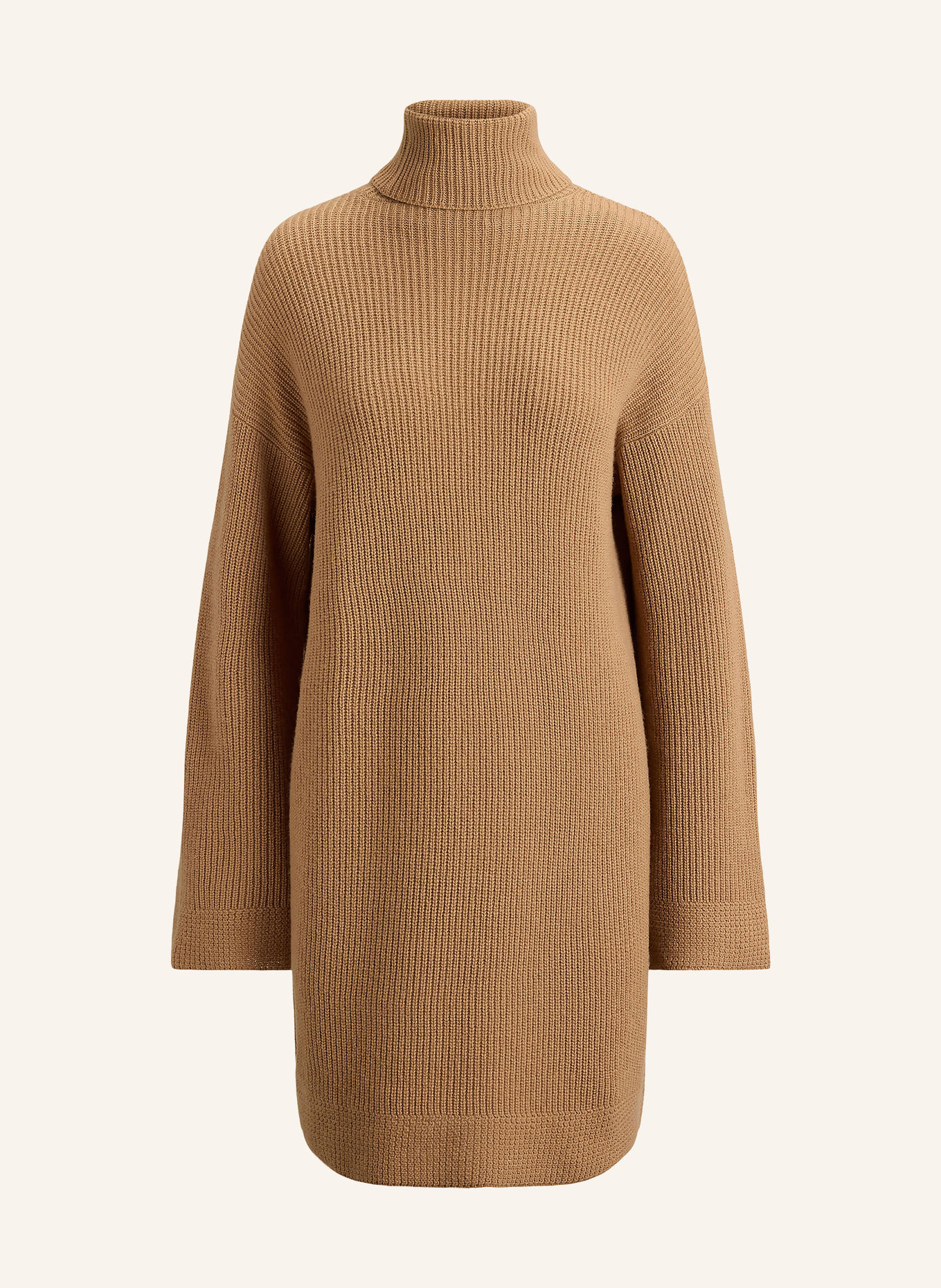 LAUREN RALPH LAUREN Knit Dress: CAMEL