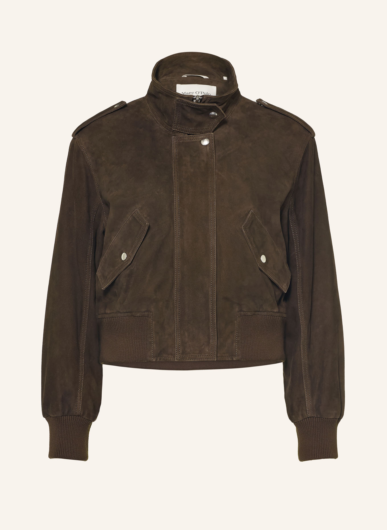 Marc O'Polo Lederjacke: DUNKELBRAUN