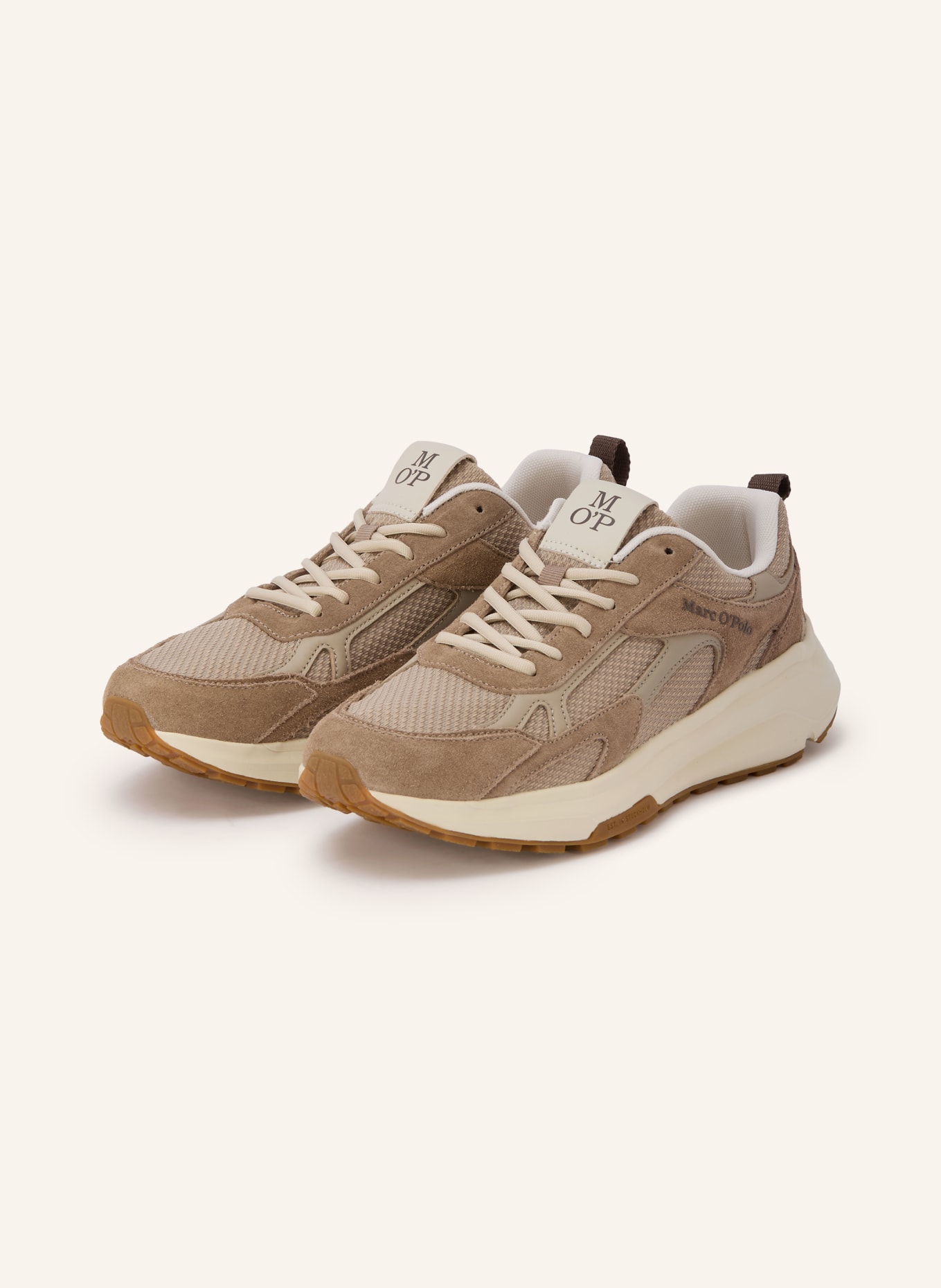 Marc O'Polo Sneaker LOUIS: HELLBRAUN