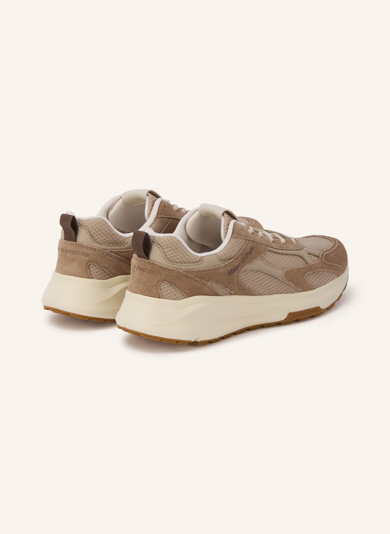 Marc O'Polo Sneaker LOUIS: HELLBRAUN