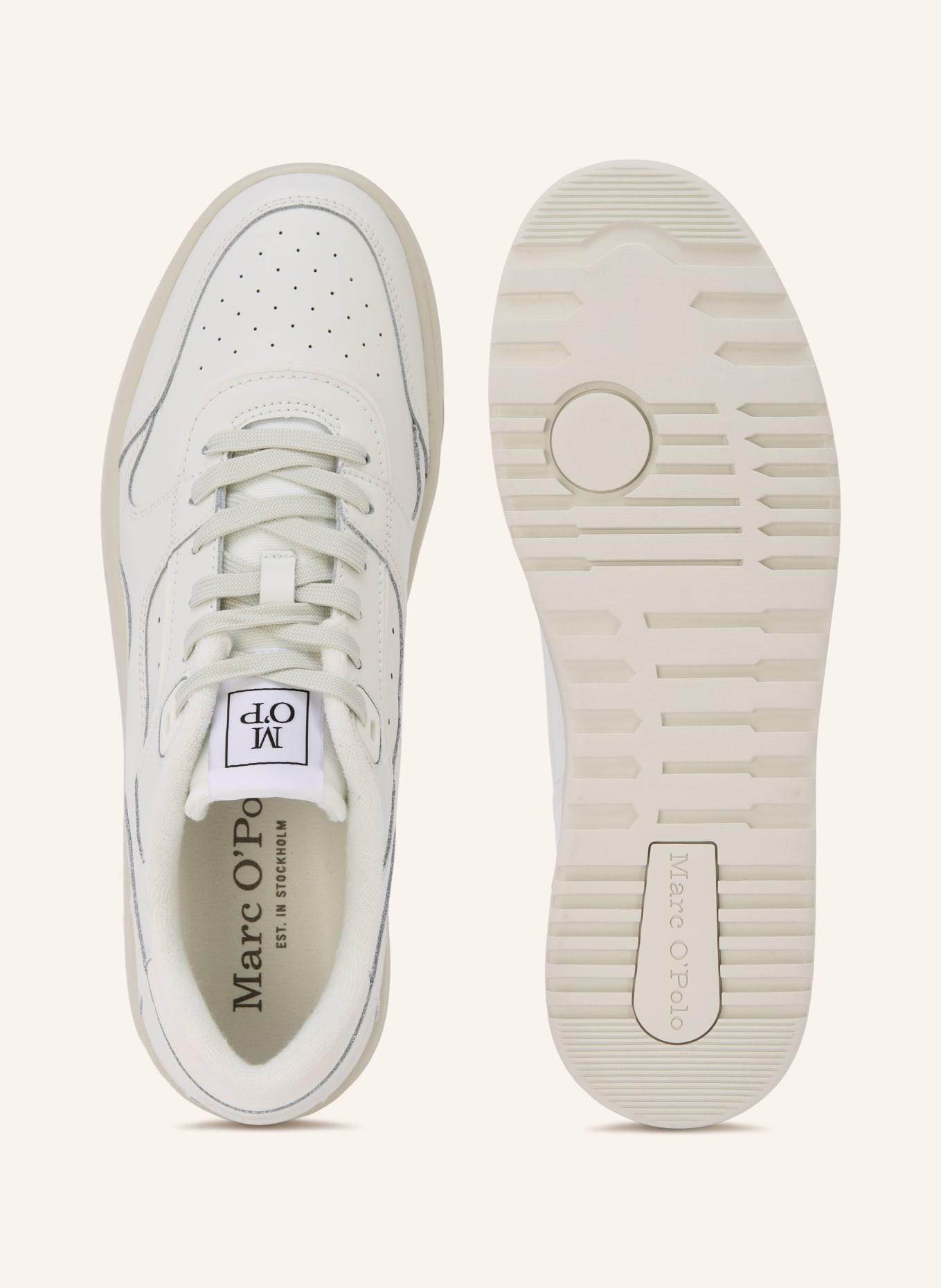 Marc O'Polo CARLO Sneakers: WHITE