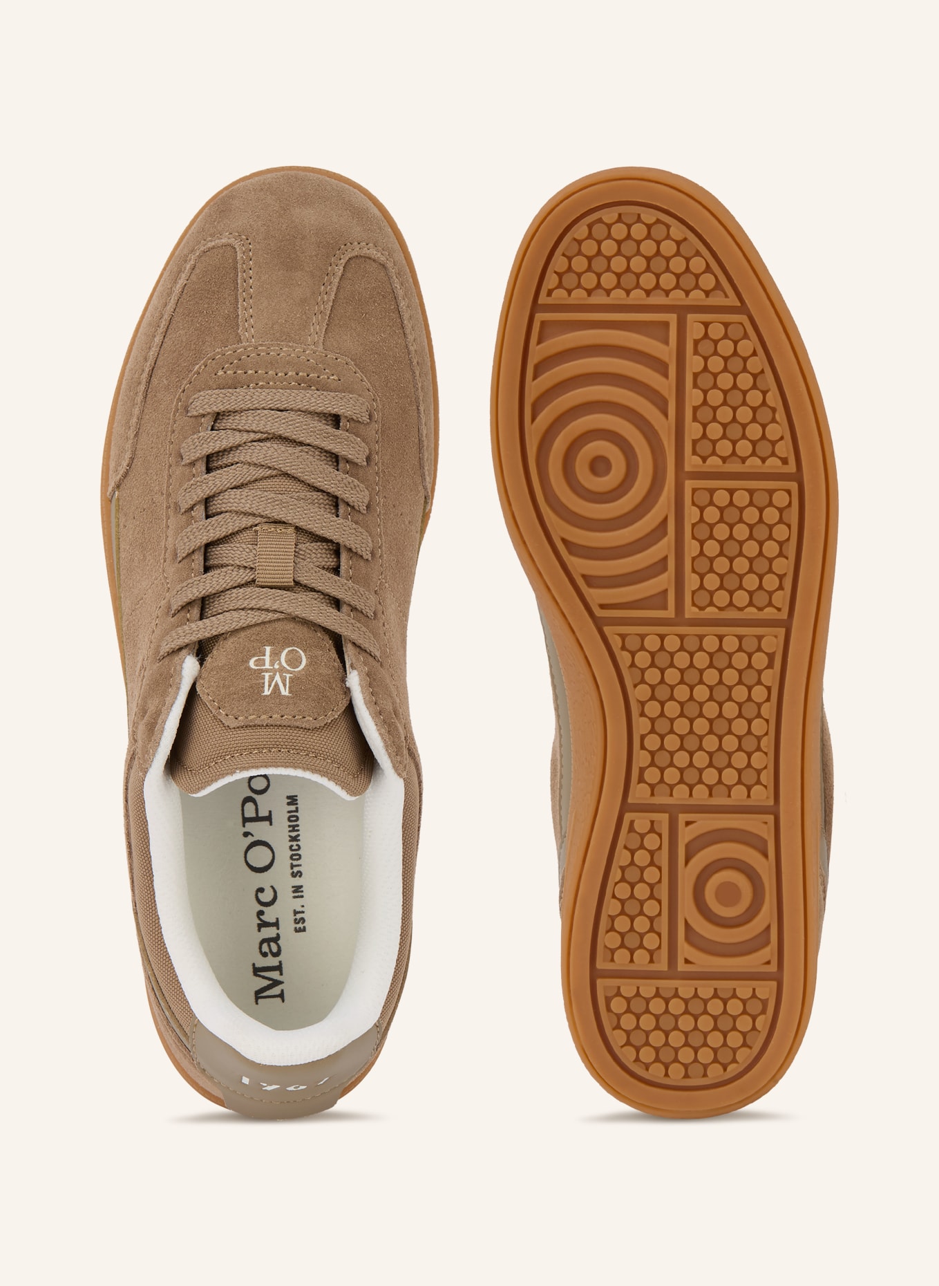 Marc O'Polo Sneakers CHARLIE: TAUPE / CRÈME