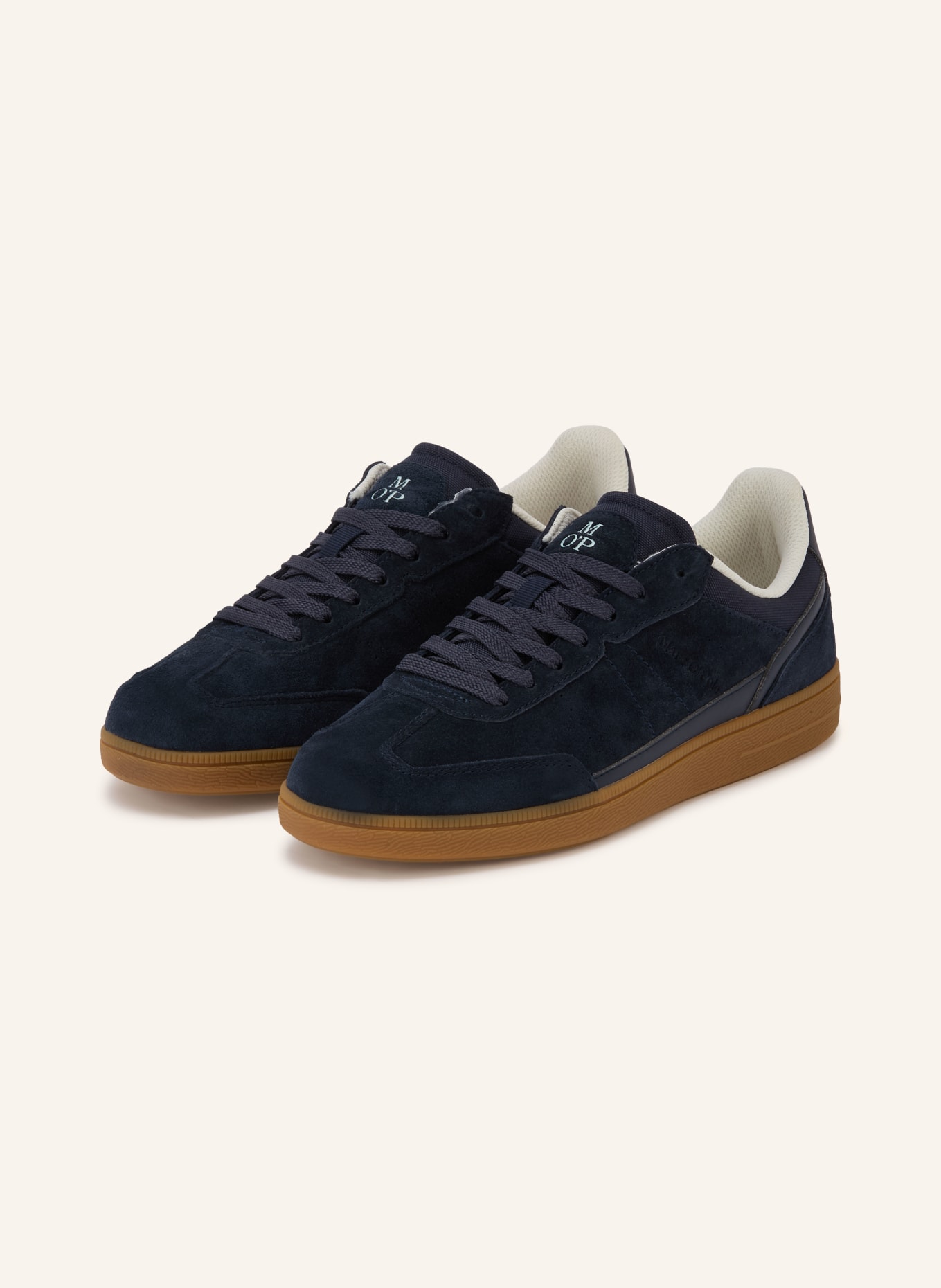 Marc O'Polo Sneakers CHARLIE: BLEU FONCÉ / BLANC