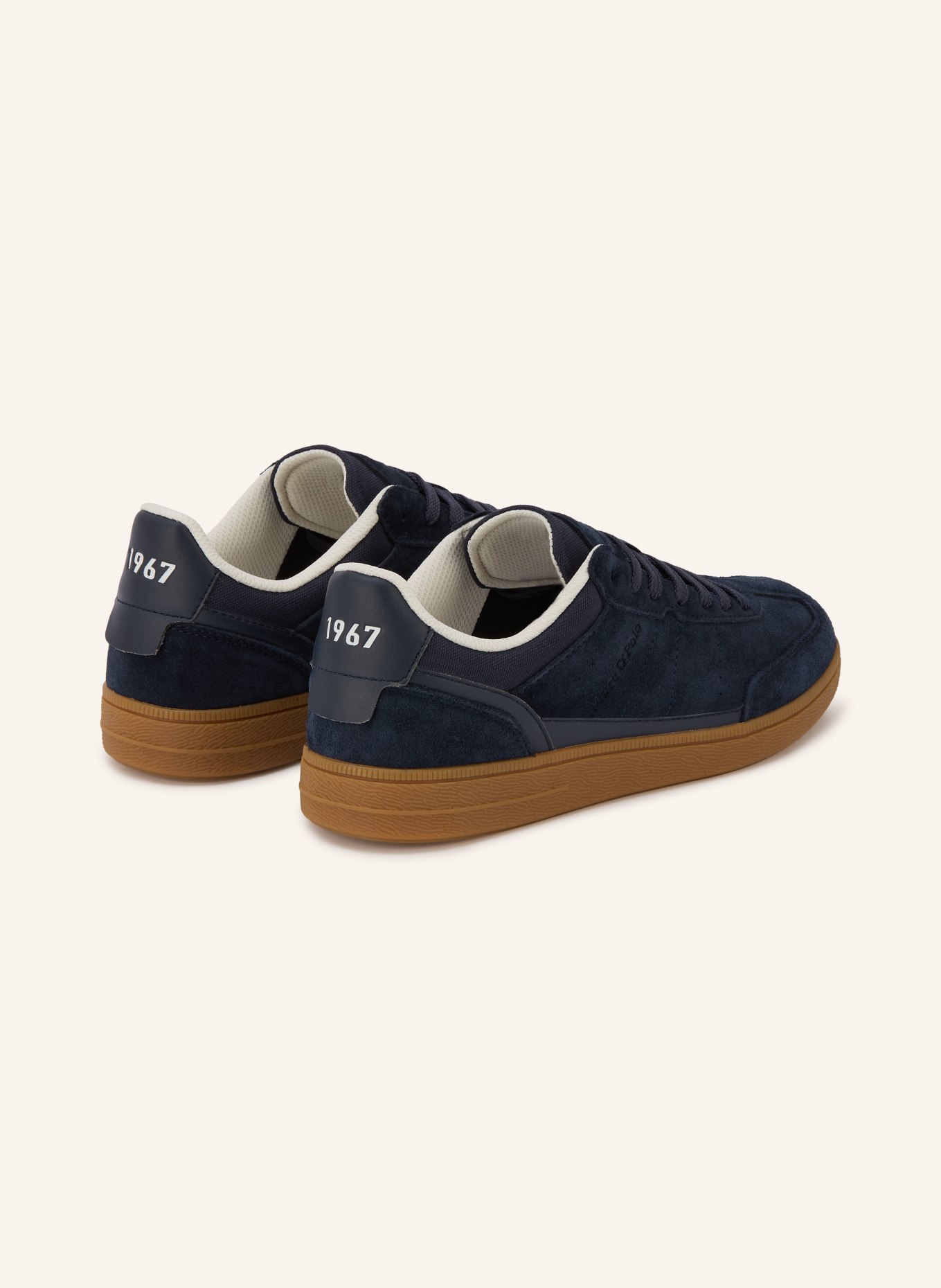 Marc O'Polo Sneakers CHARLIE: BLEU FONCÉ / BLANC