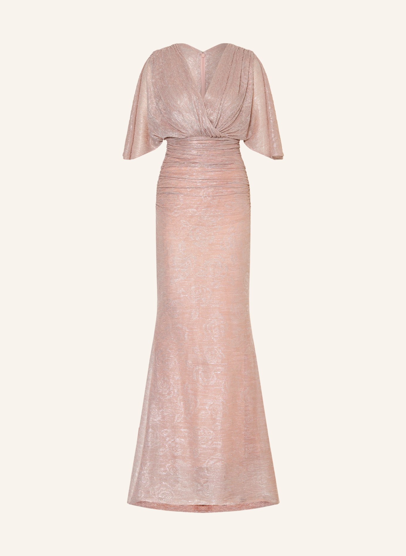 TALBOT RUNHOF Robe de soirée avec fil pailleté: 020 marble