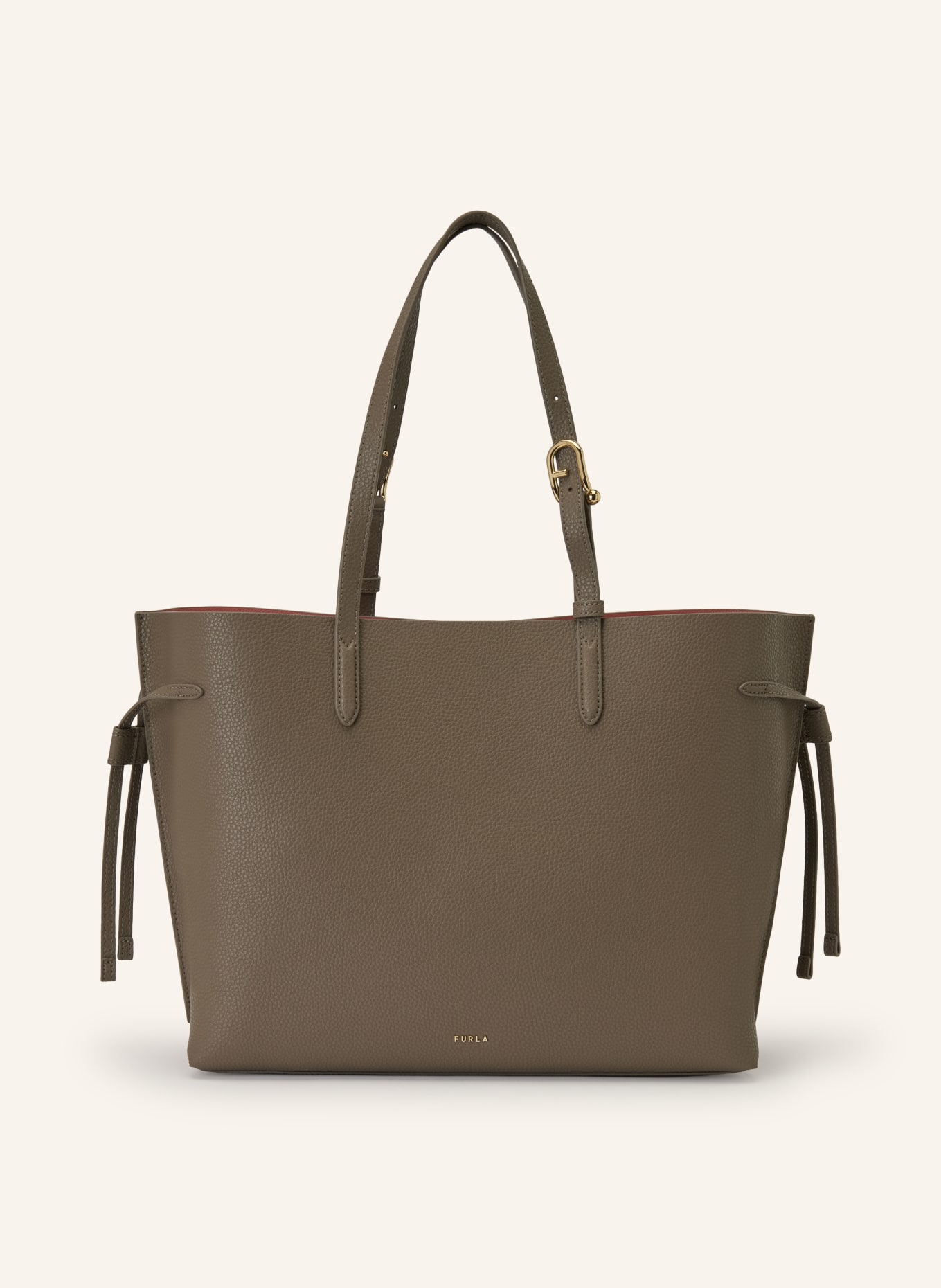 FURLA Shopperka AVA LARGE: SZARY