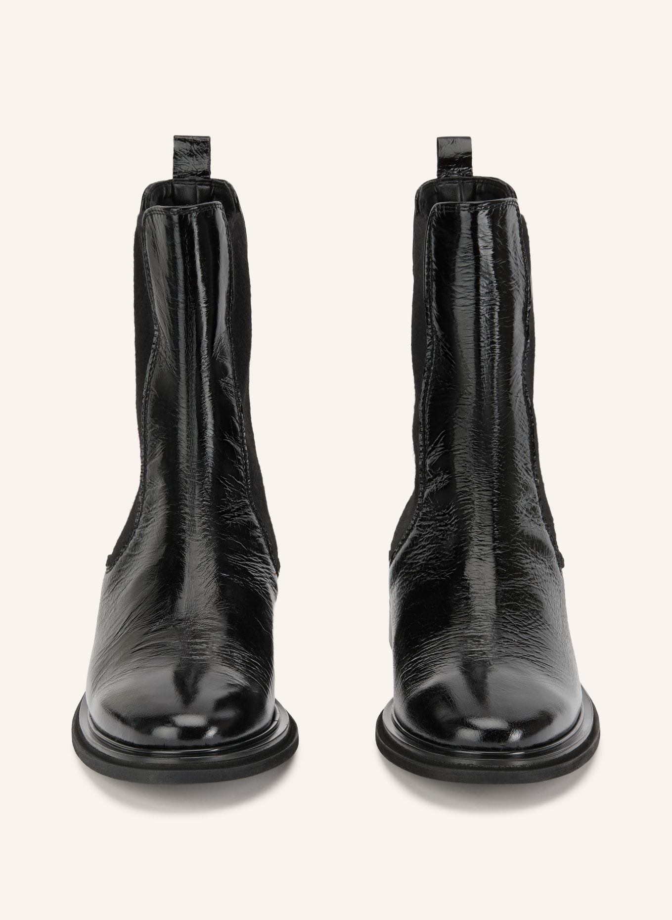 darling harbour Chelsea boots: ZWART