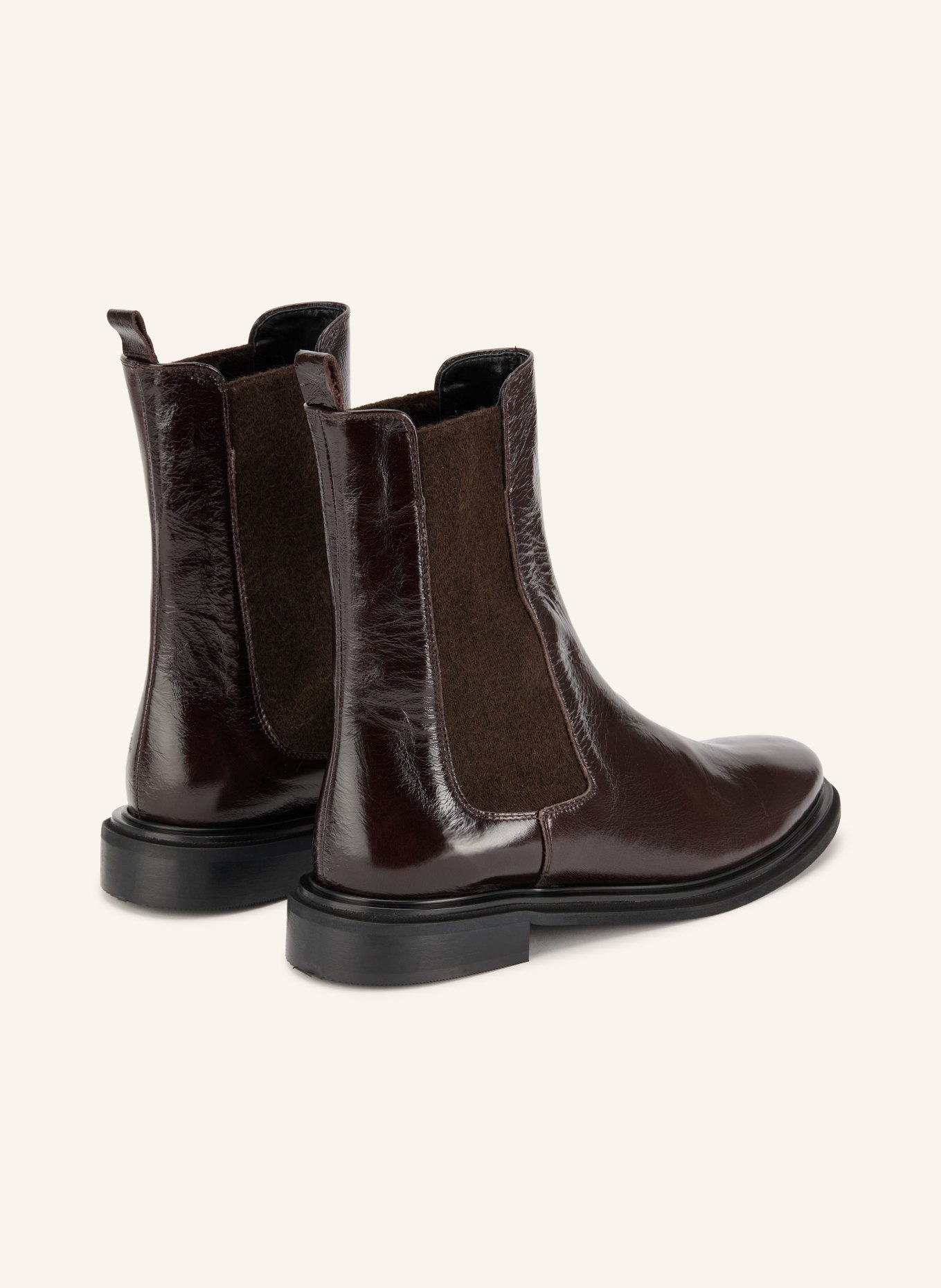 darling harbour Chelsea boots: MARRON FONCÉ