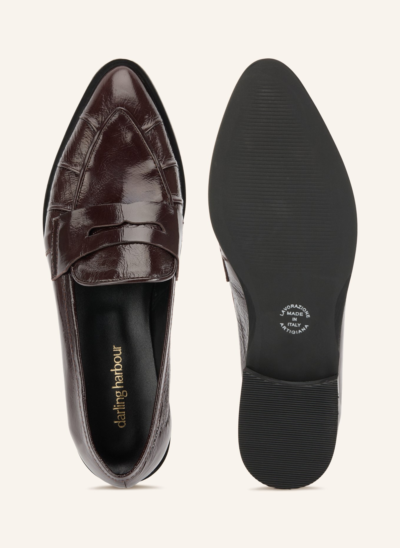 darling harbour Pennyloafer: MARRON FONCÉ