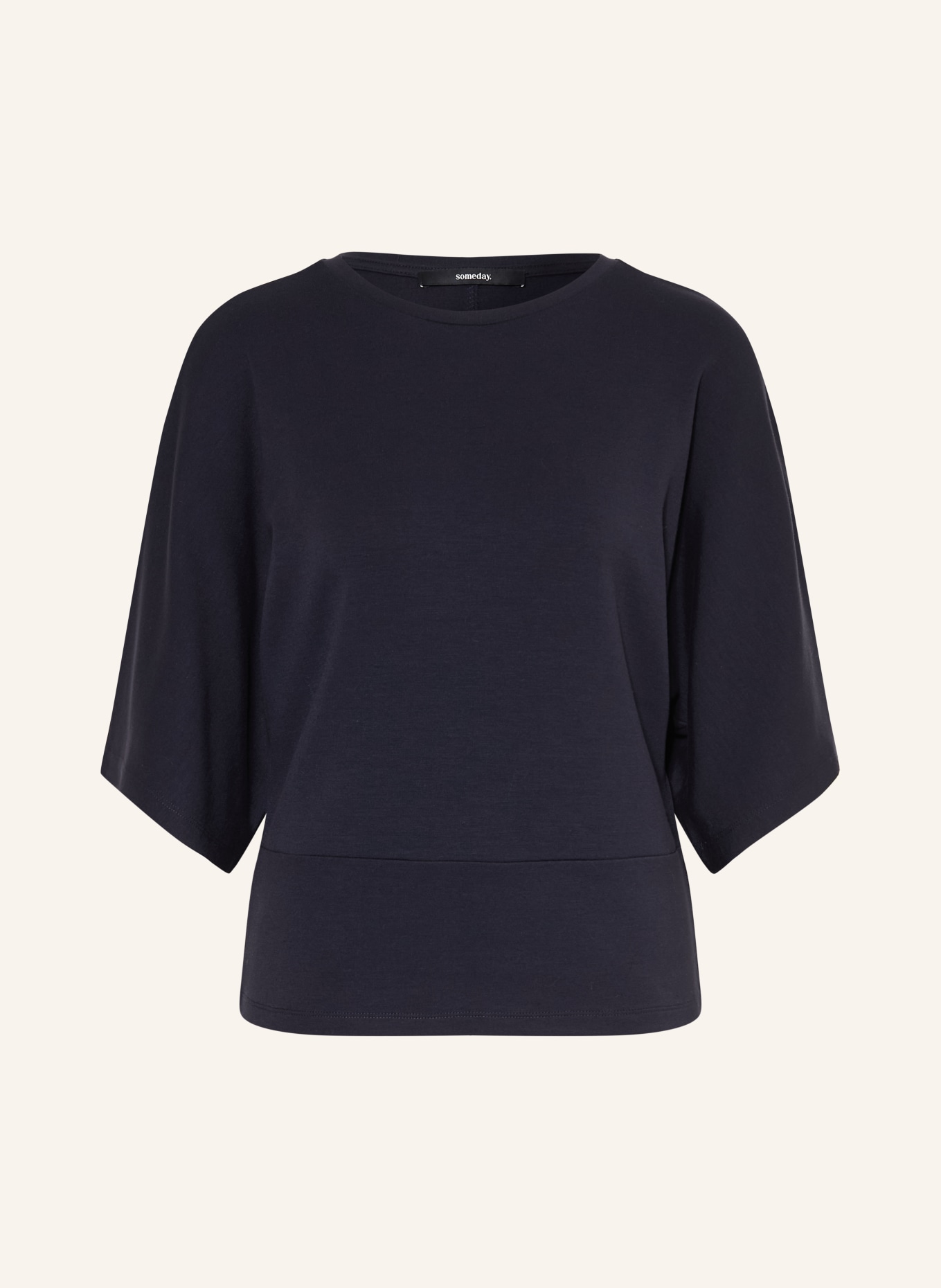 someday T-shirt UNORA: BLEU FONCÉ