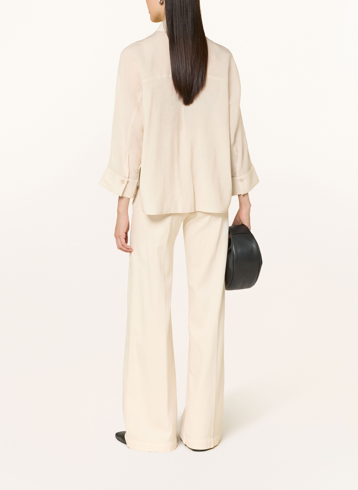 someday ZEZILIA overhemdblouse met 3/4-mouwen: BEIGE