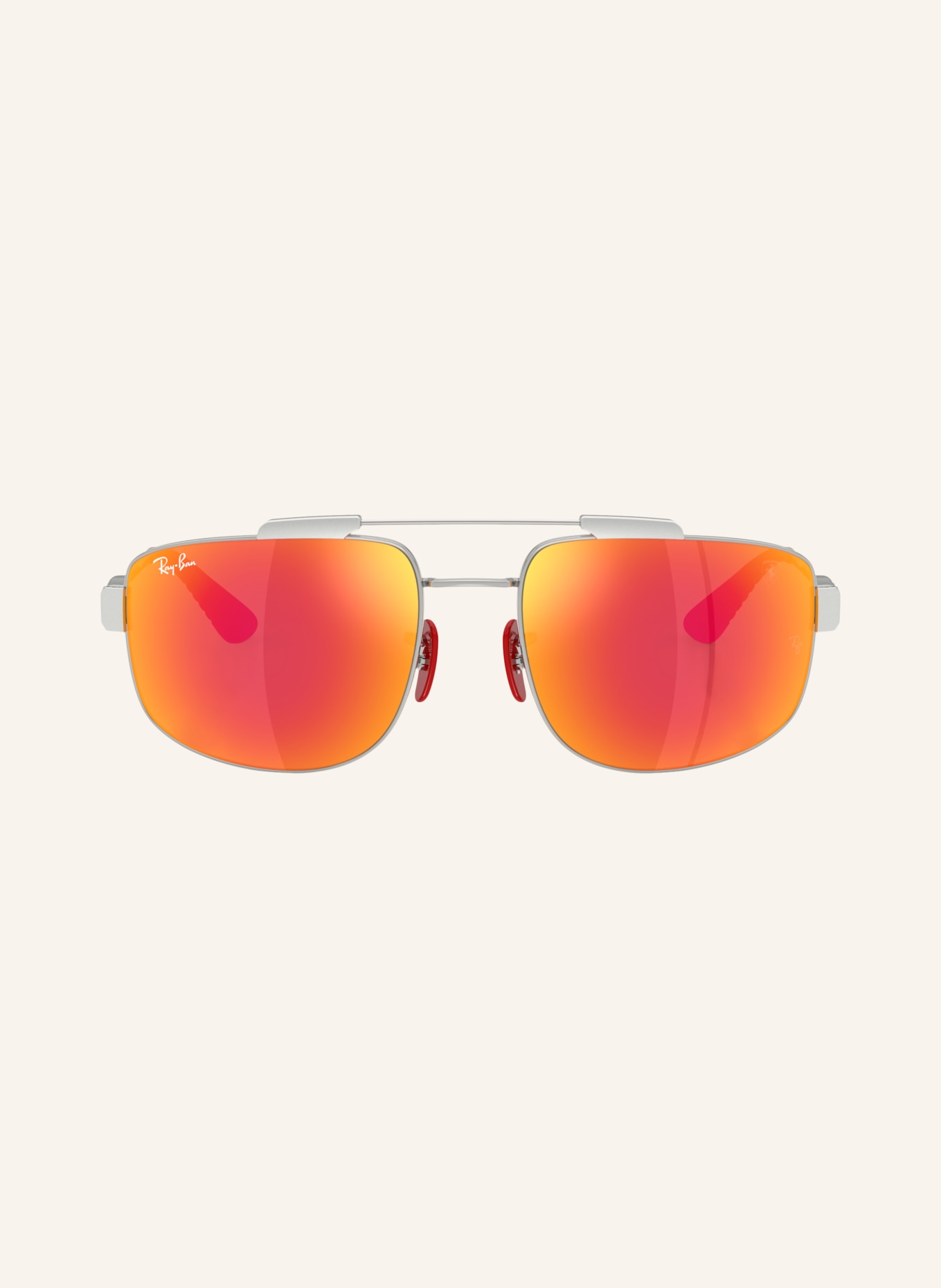 Ray-Ban Zonnebril RB3789M: ZILVER/ DONKERGRIJS GESPEGELD