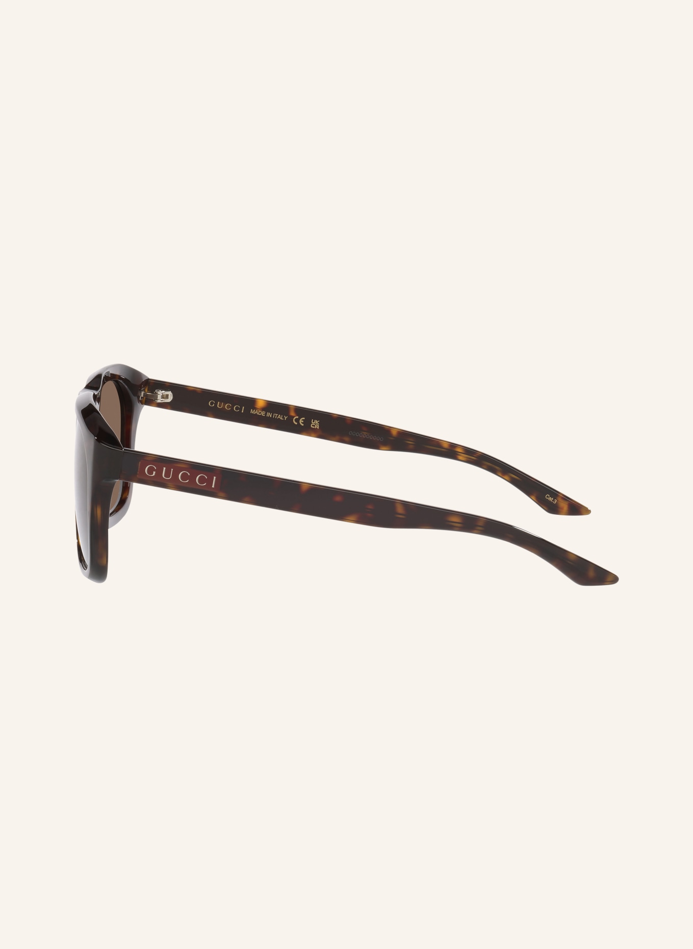GUCCI Okulary przeciwsłoneczne GC002753: HAVANA/ BRĄZOWY