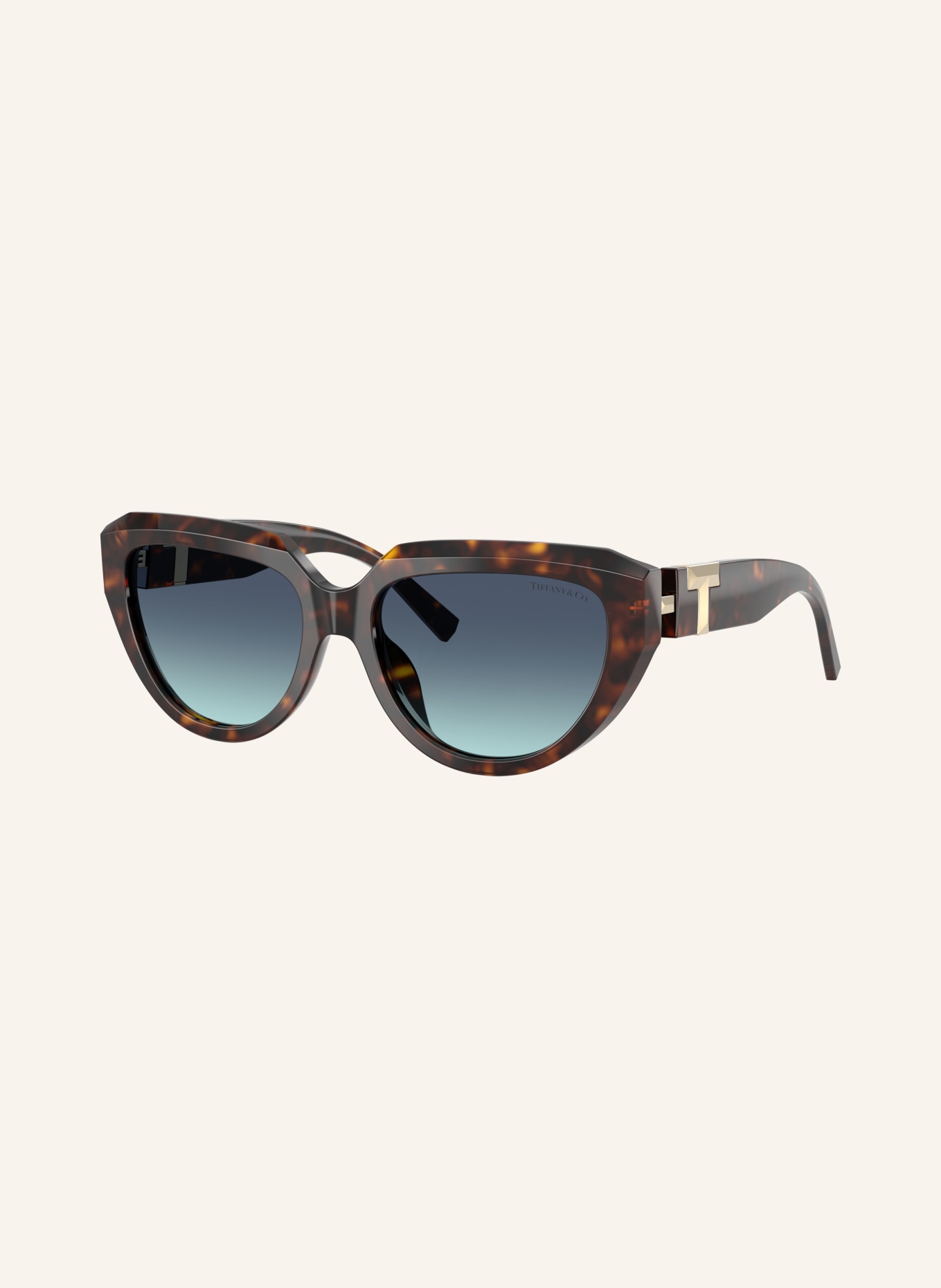 TIFFANY & Co. Okulary przeciwsłoneczne TF4238U: HAVANA/ NIEBIESKI GRADIENT