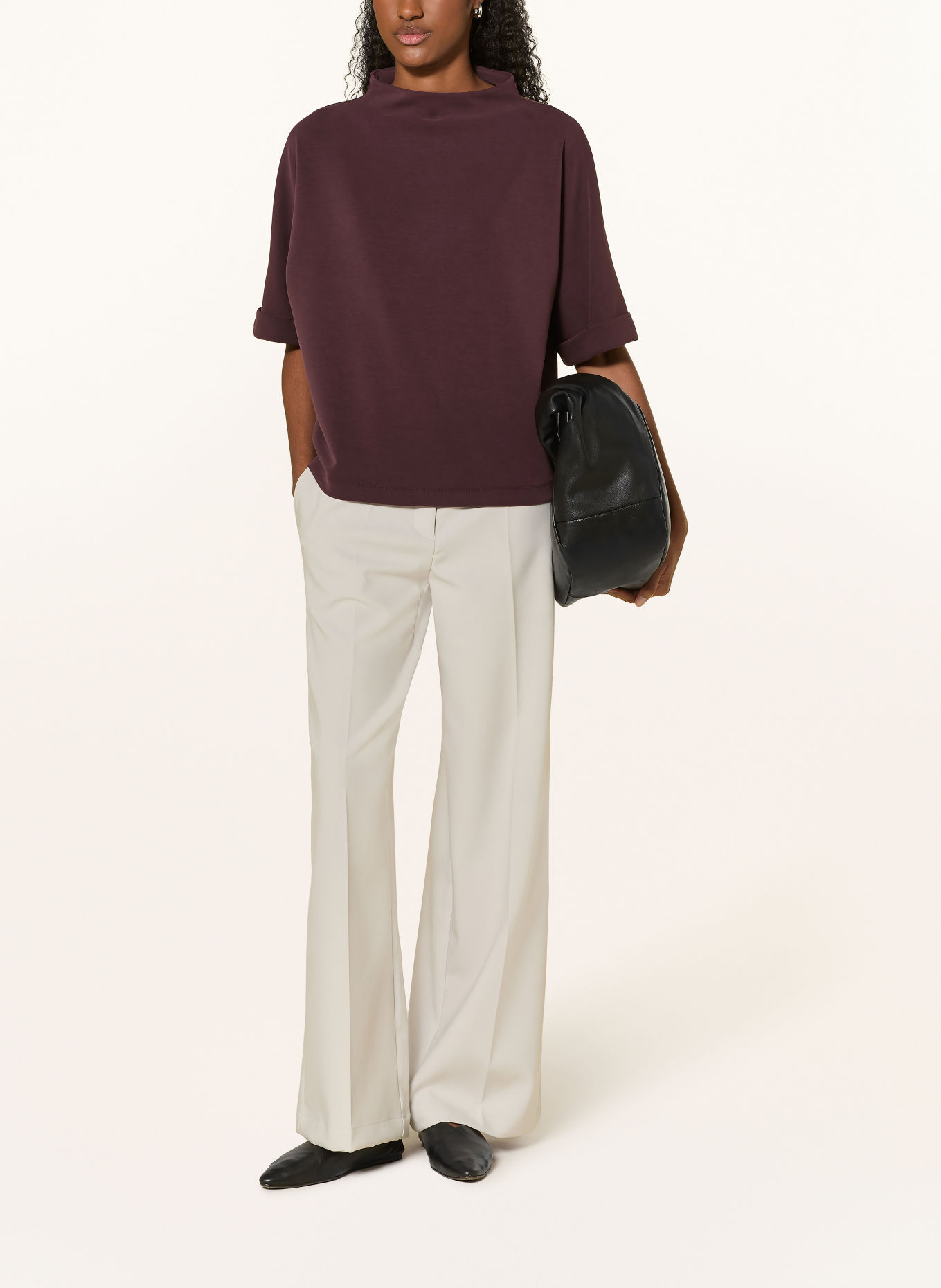someday UVERY Shirt with 3/4-length sleeves: DARK RED