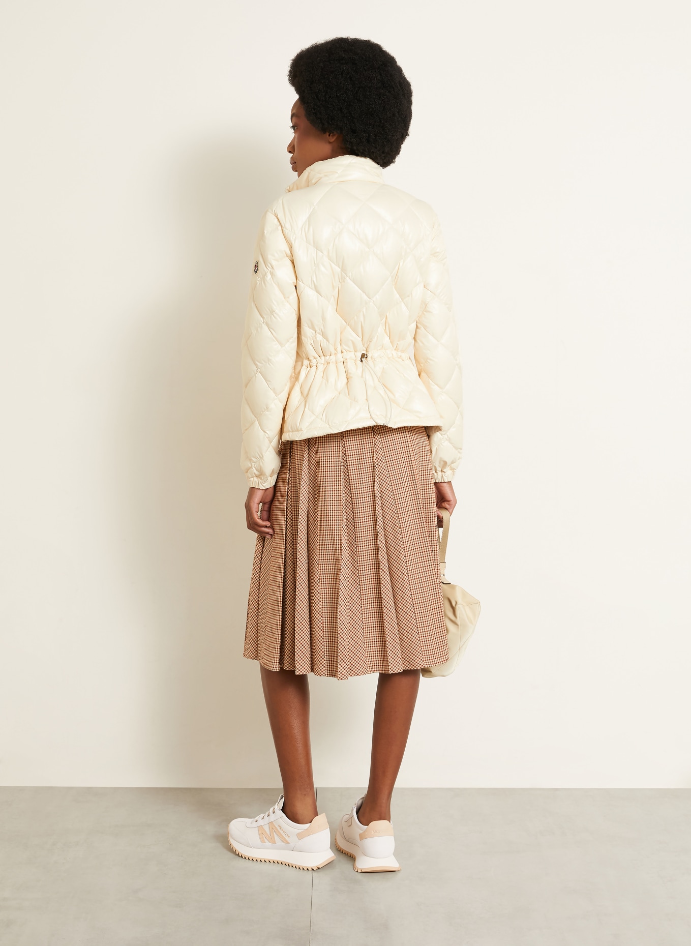 MONCLER Donsjas LAVARET: BEIGE