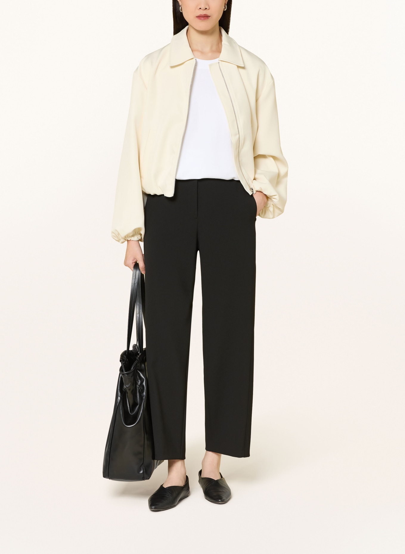 OPUS PANTS Hose METTE: SCHWARZ