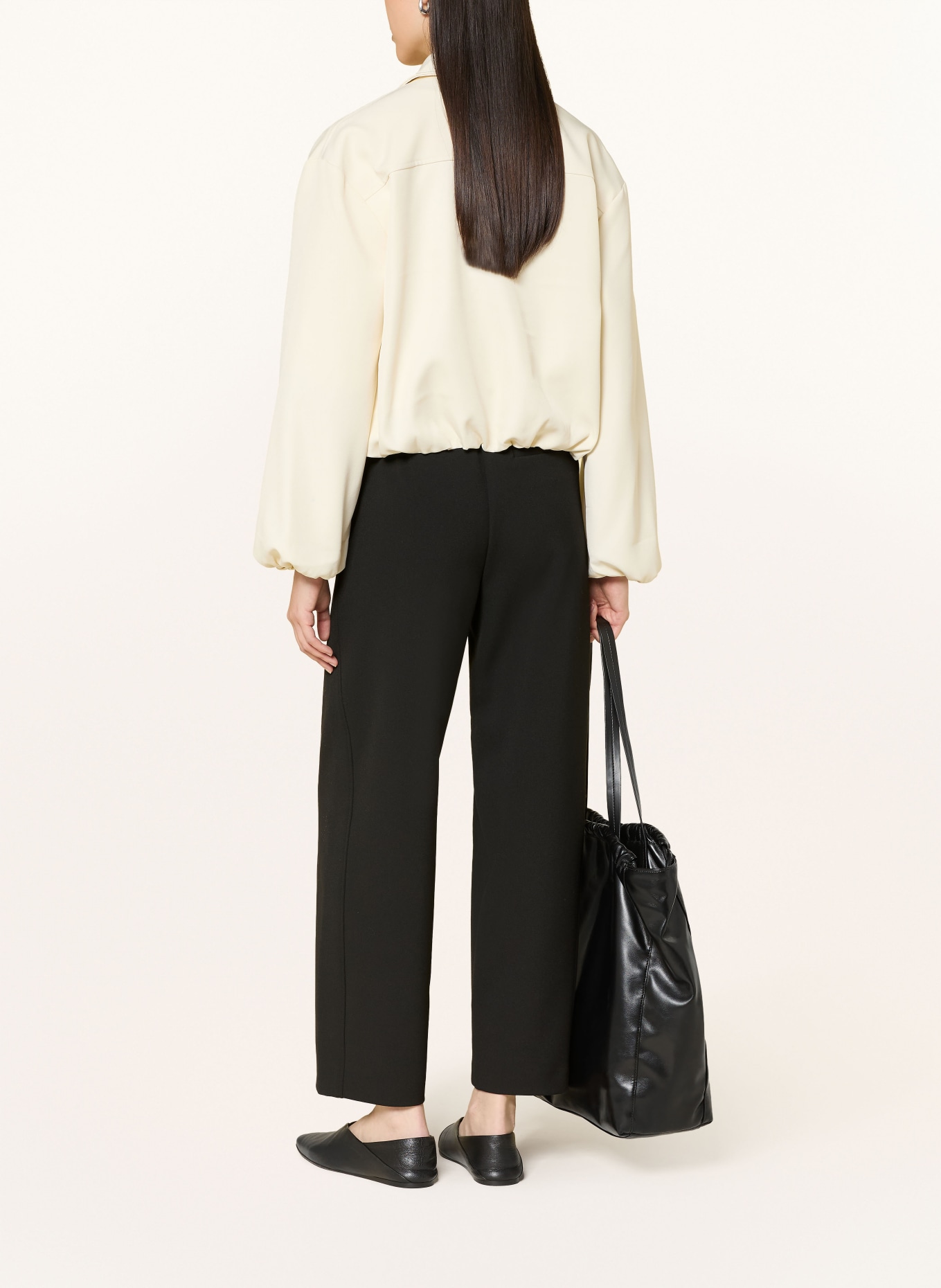 OPUS PANTS Hose METTE: SCHWARZ