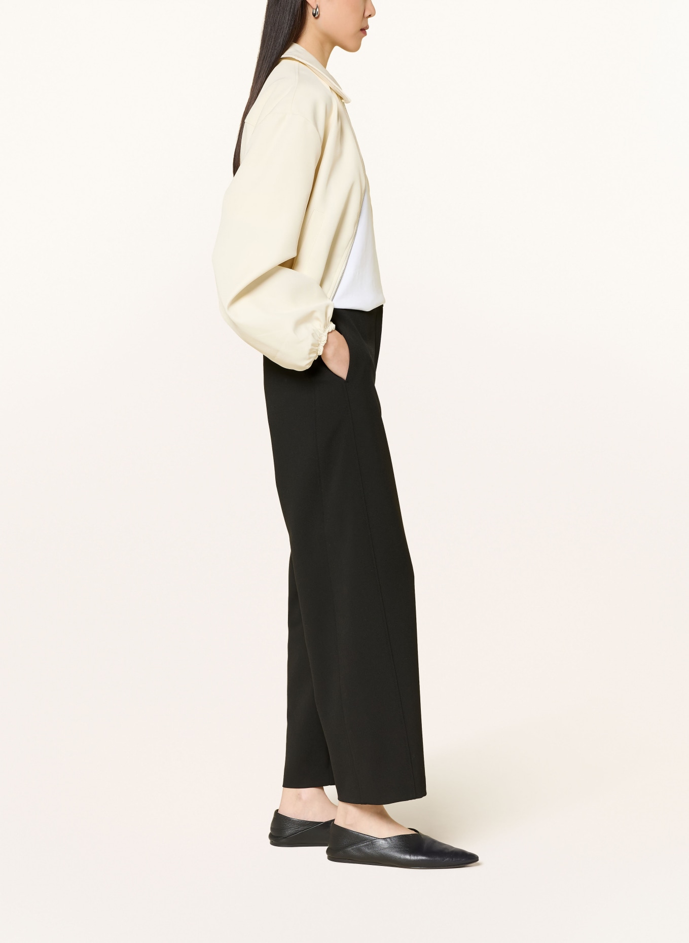 OPUS PANTS Hose METTE: SCHWARZ