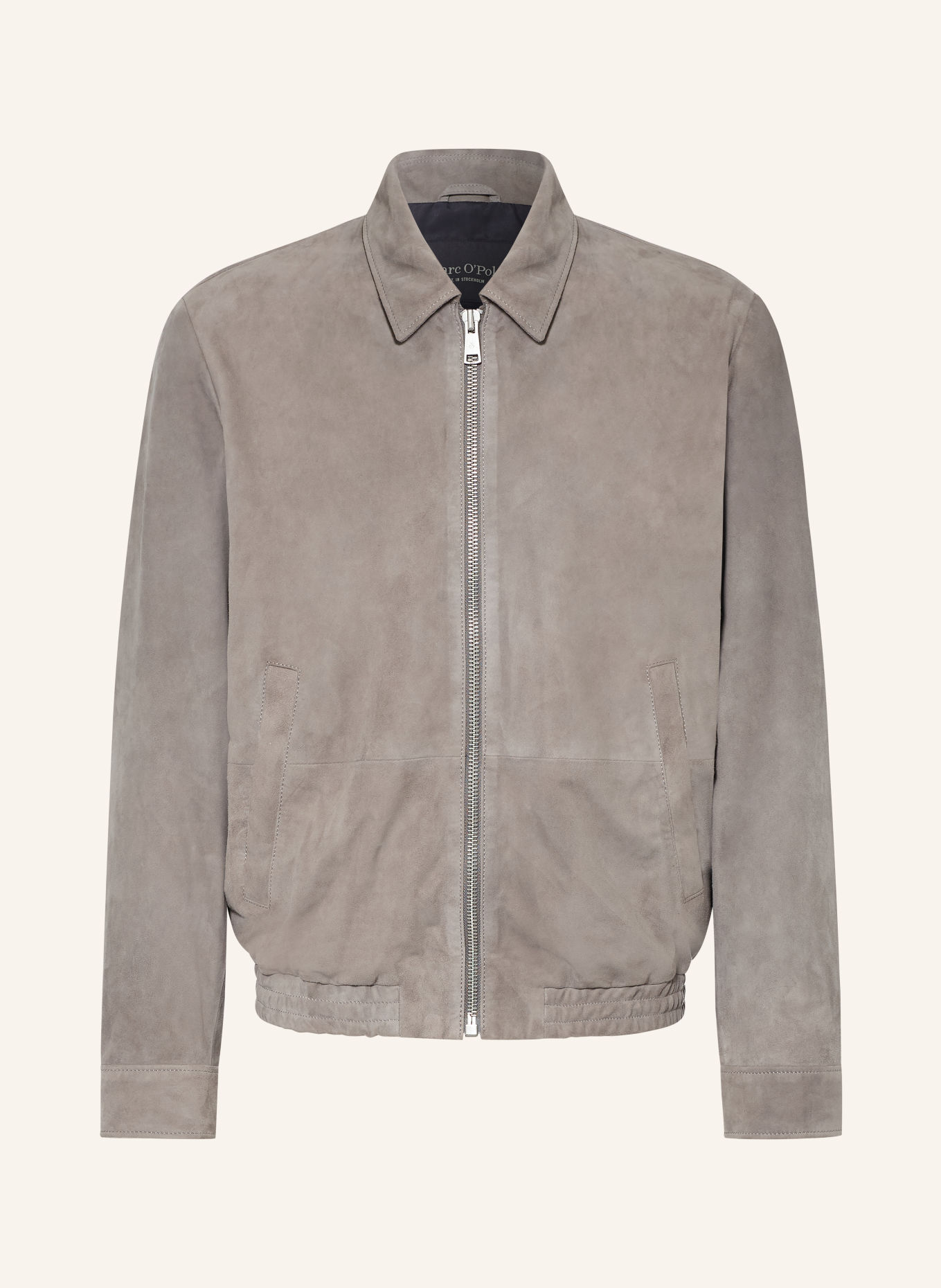 Marc O'Polo Lederjacke: TAUPE