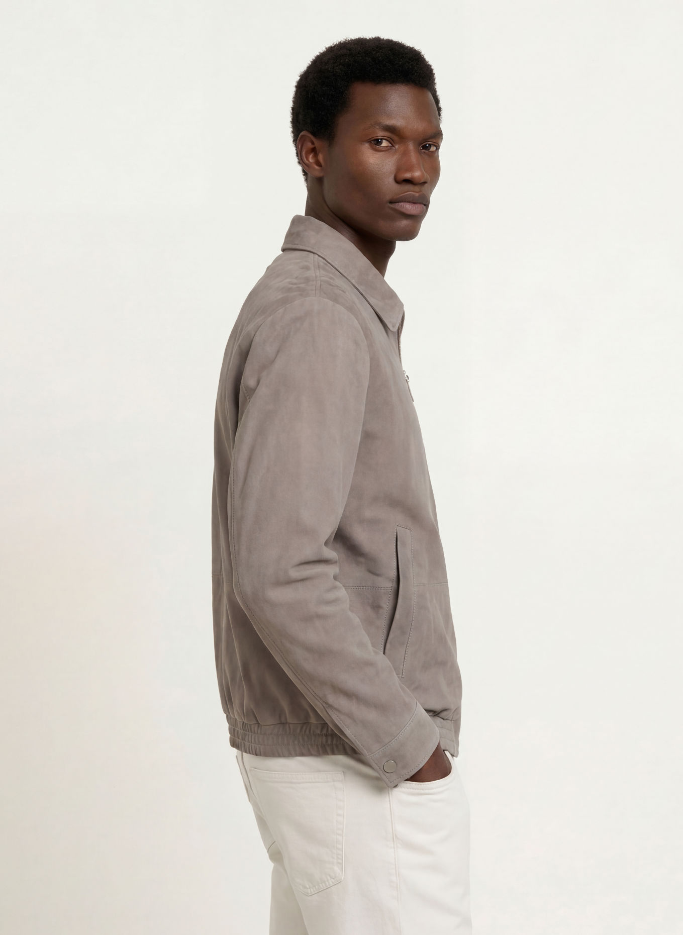 Marc O'Polo Lederjacke: TAUPE