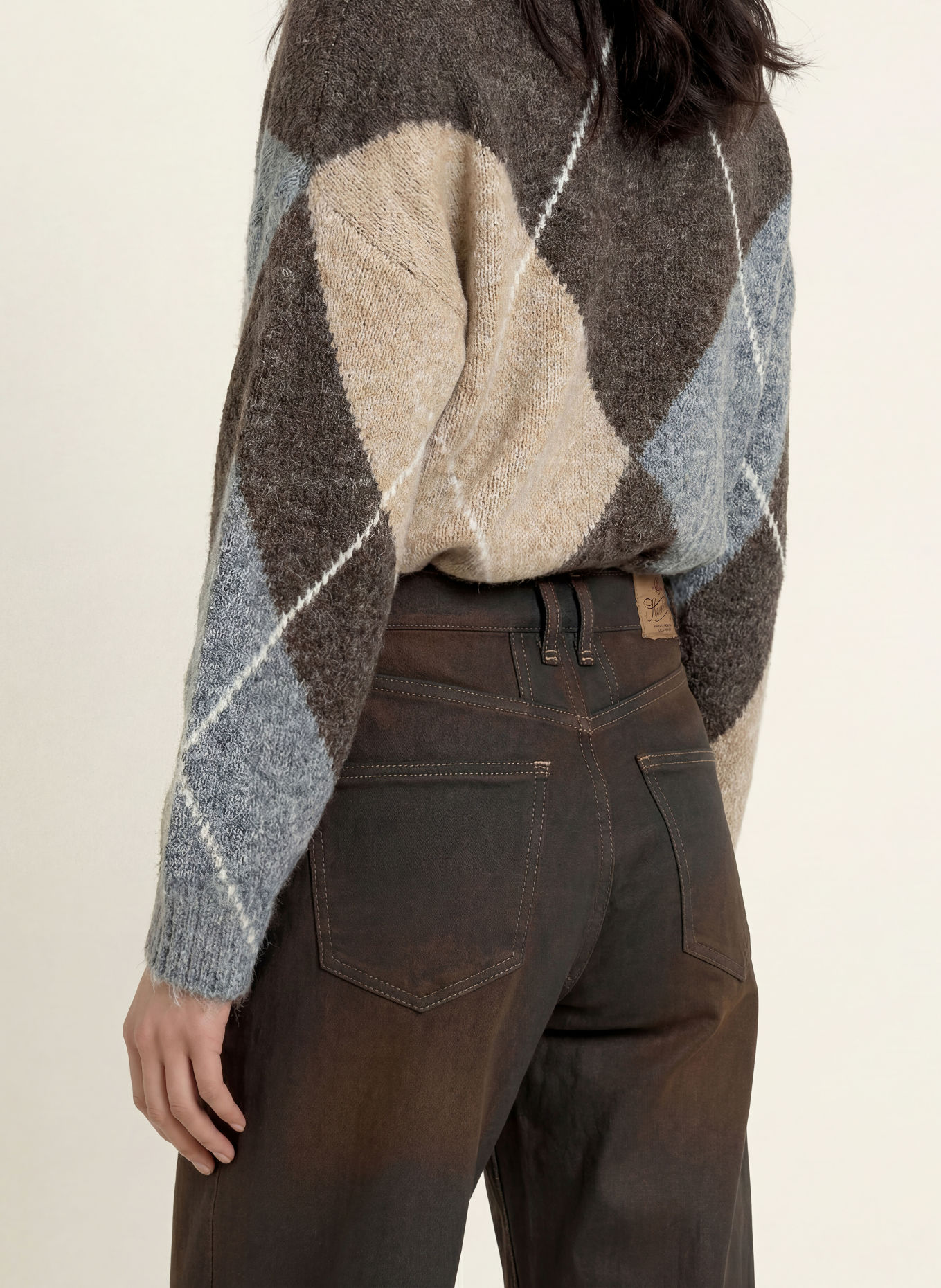 Herrlicher Jeansy typu barrel BROOKE: 88 brown