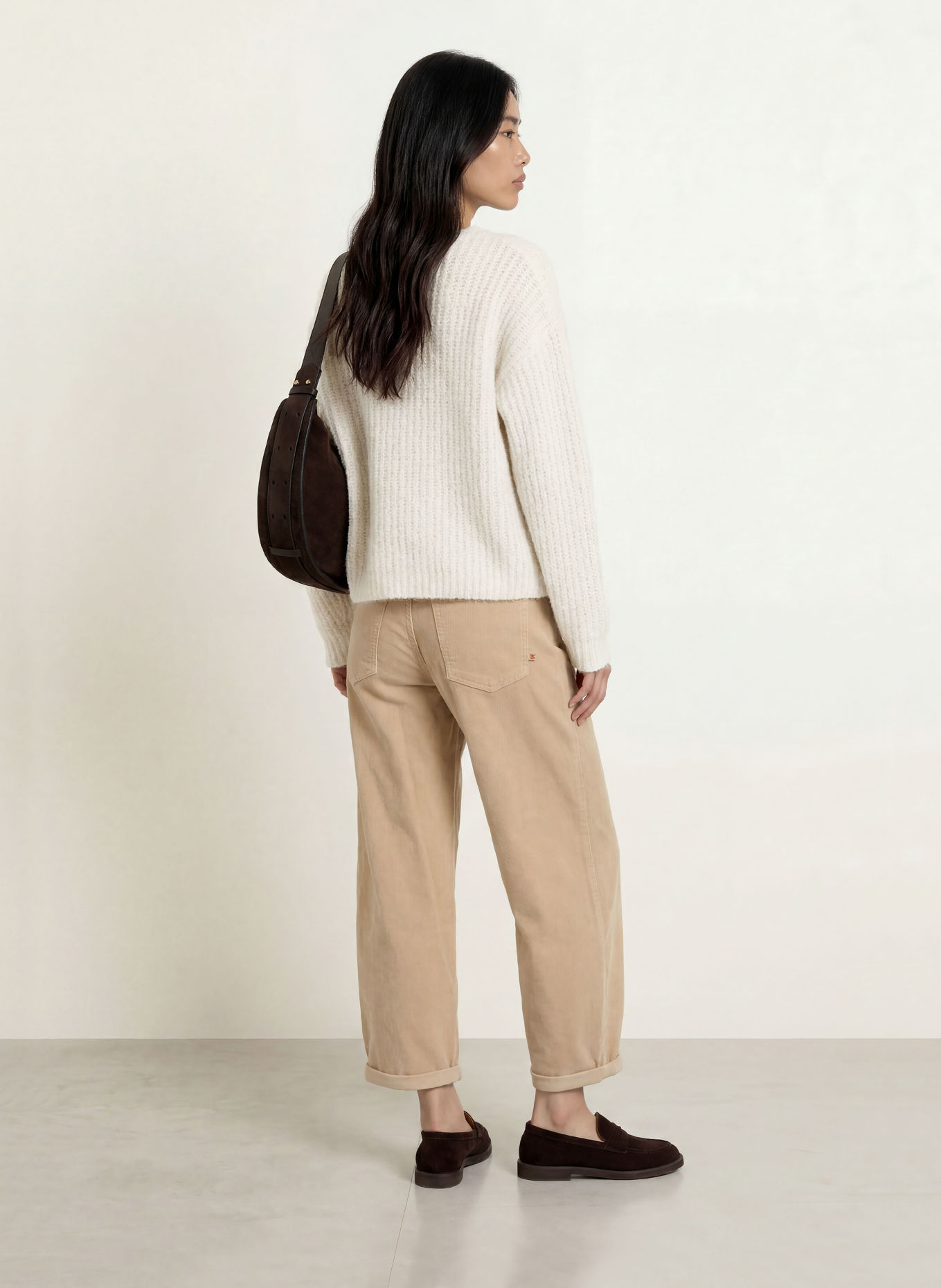 Herrlicher Pullover LINI: ECRU