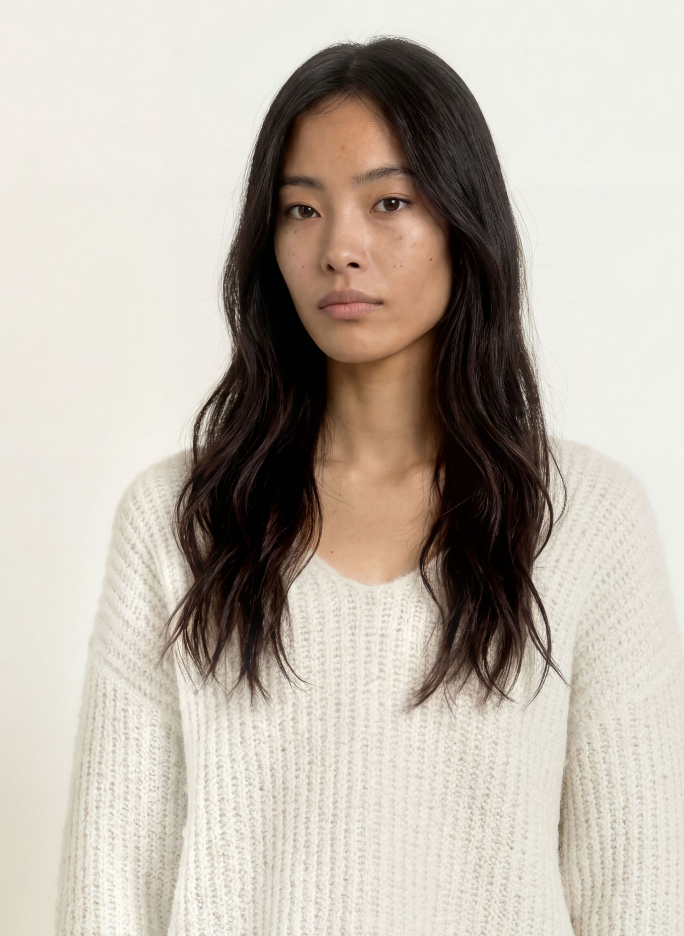 Herrlicher Pullover LINI: ECRU