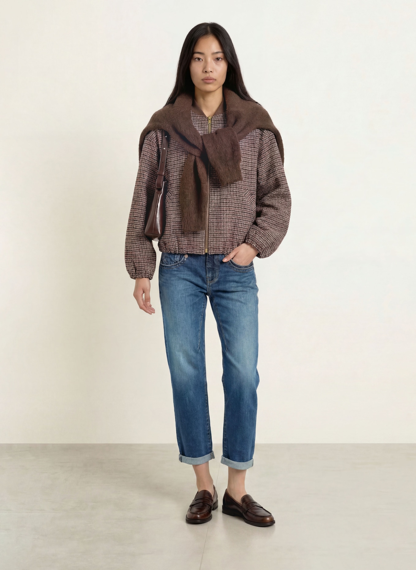 Herrlicher Jean cropped SHYRA: 016 antique