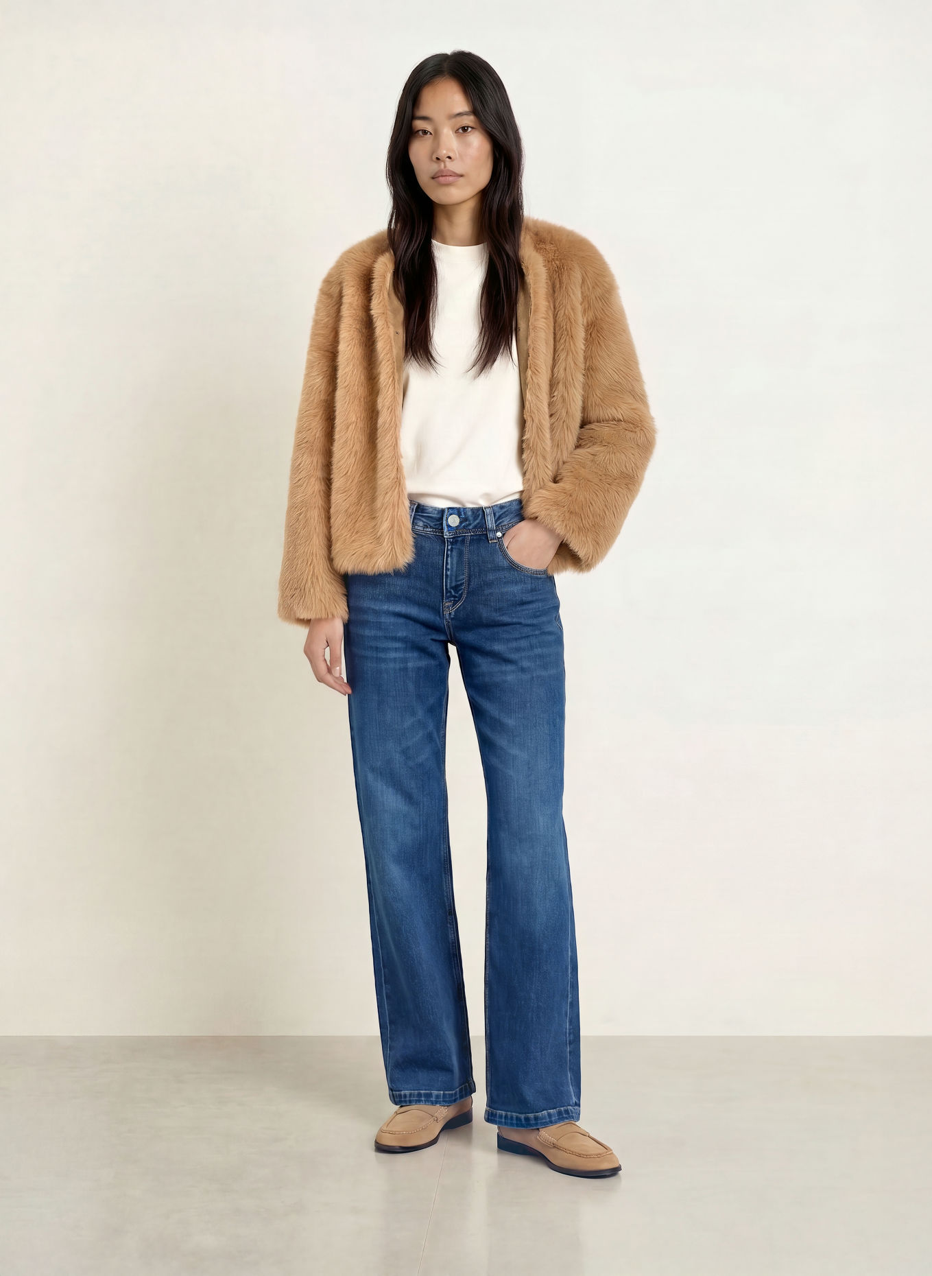 Herrlicher Wide leg jeans EDNA: 059 dark