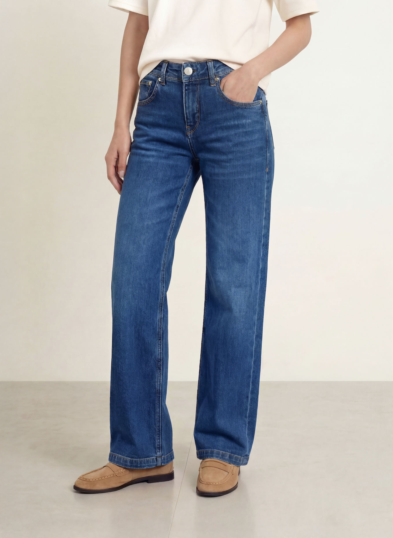 Herrlicher Wide leg jeans EDNA: 059 dark