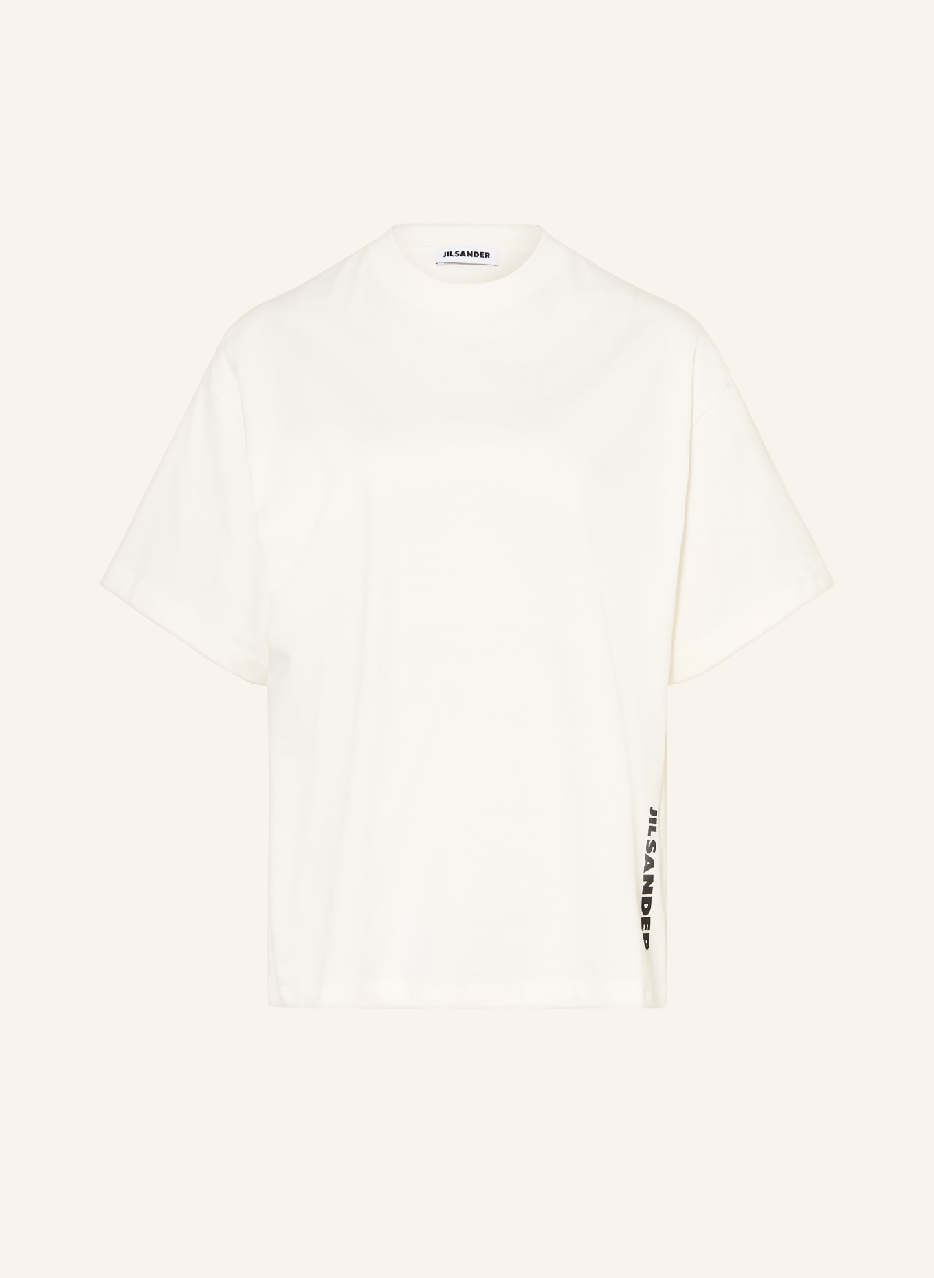 JIL SANDER T-shirt: BLANC / NOIR