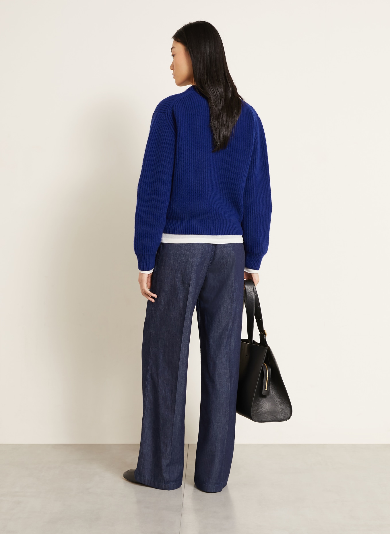 JIL SANDER Pullover: BLAU