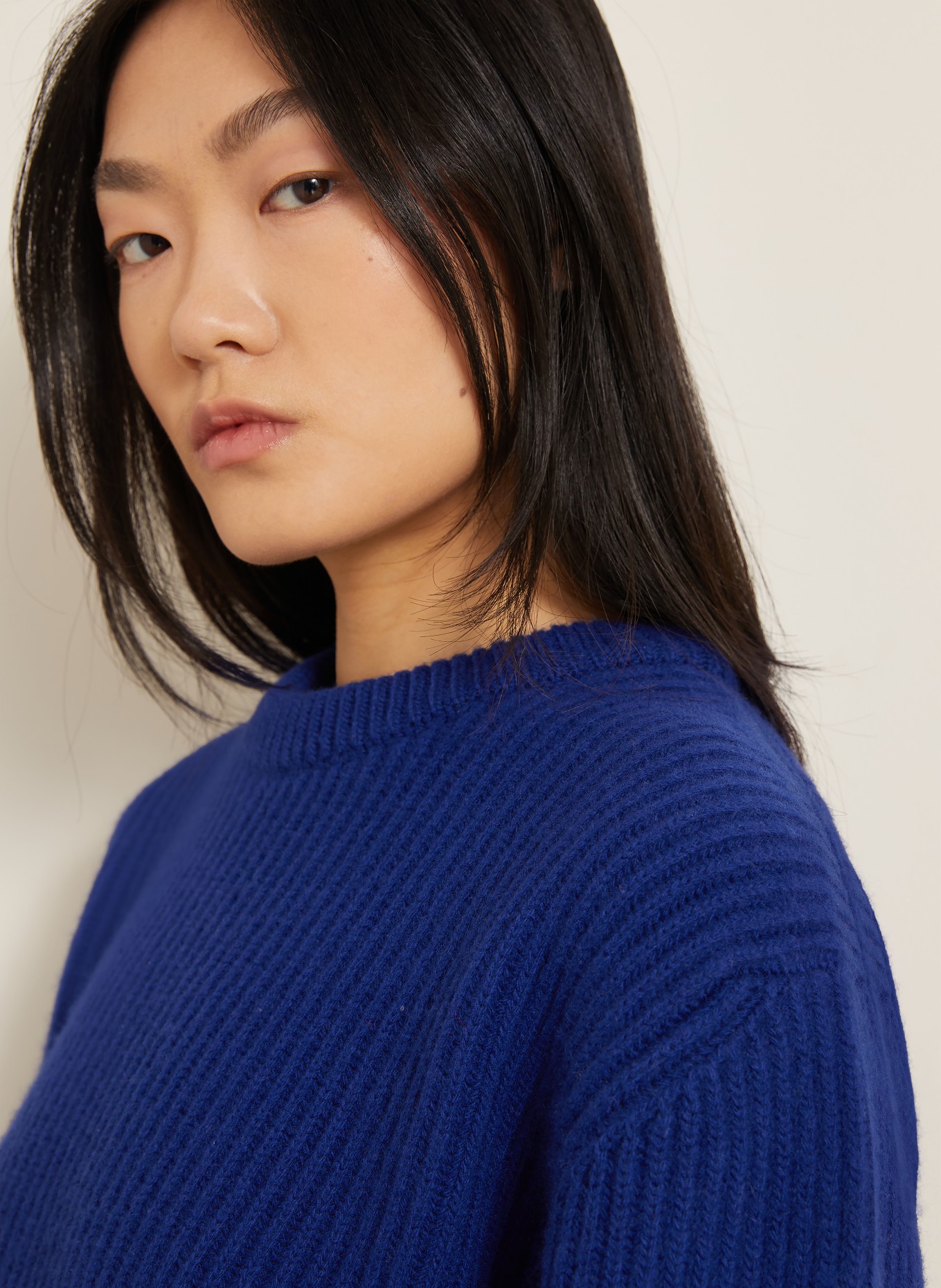 JIL SANDER Pullover: BLAU
