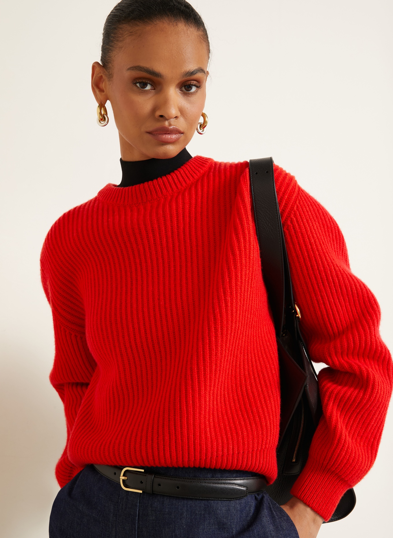 JIL SANDER Pull: ROUGE