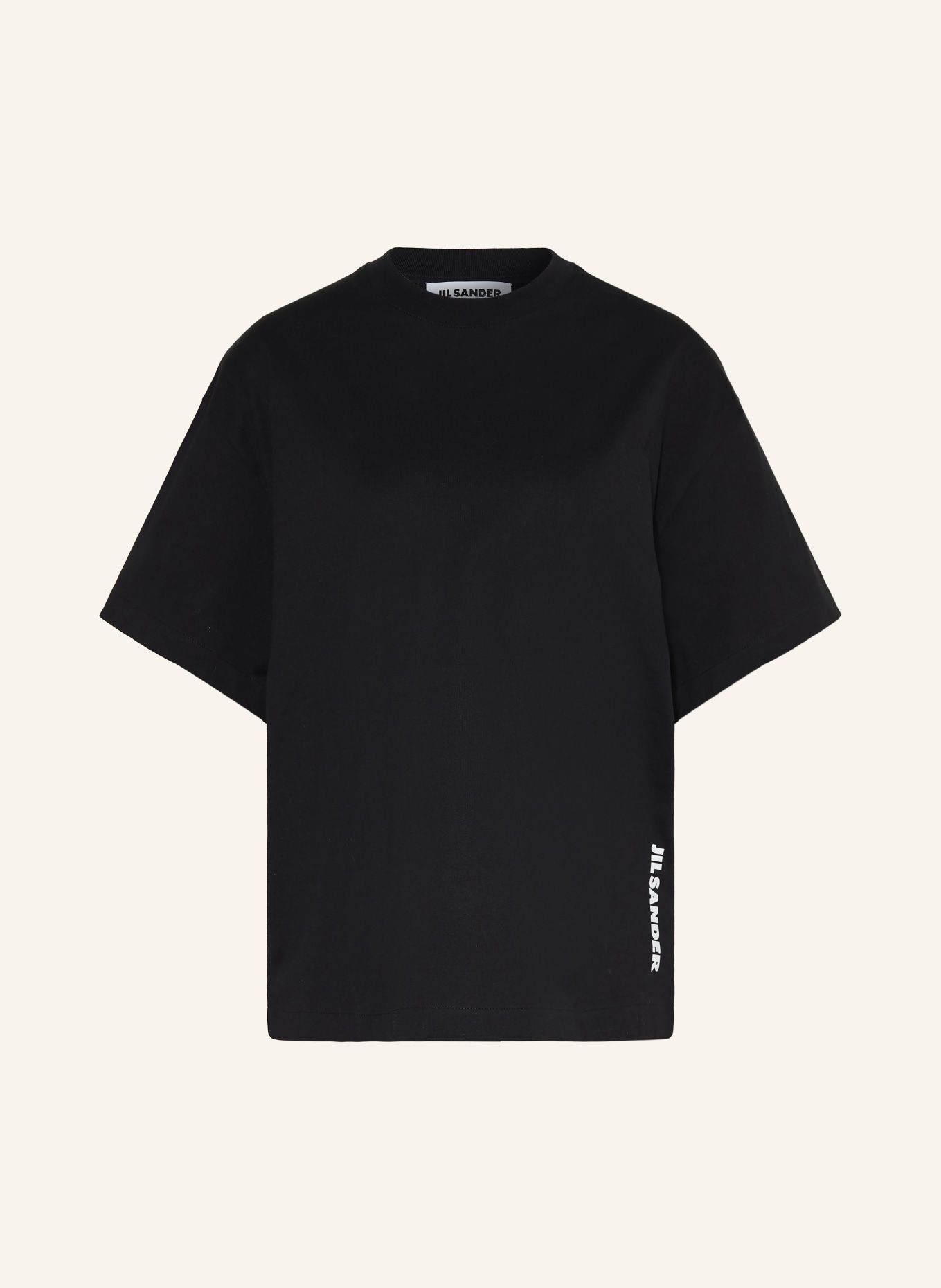 JIL SANDER T-Shirt: SCHWARZ