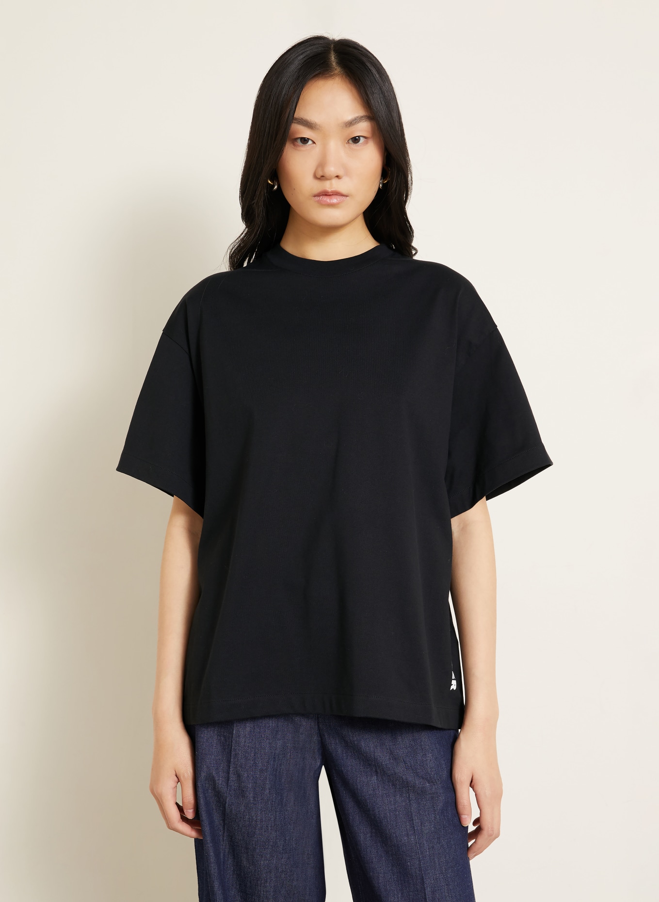 JIL SANDER T-Shirt: SCHWARZ