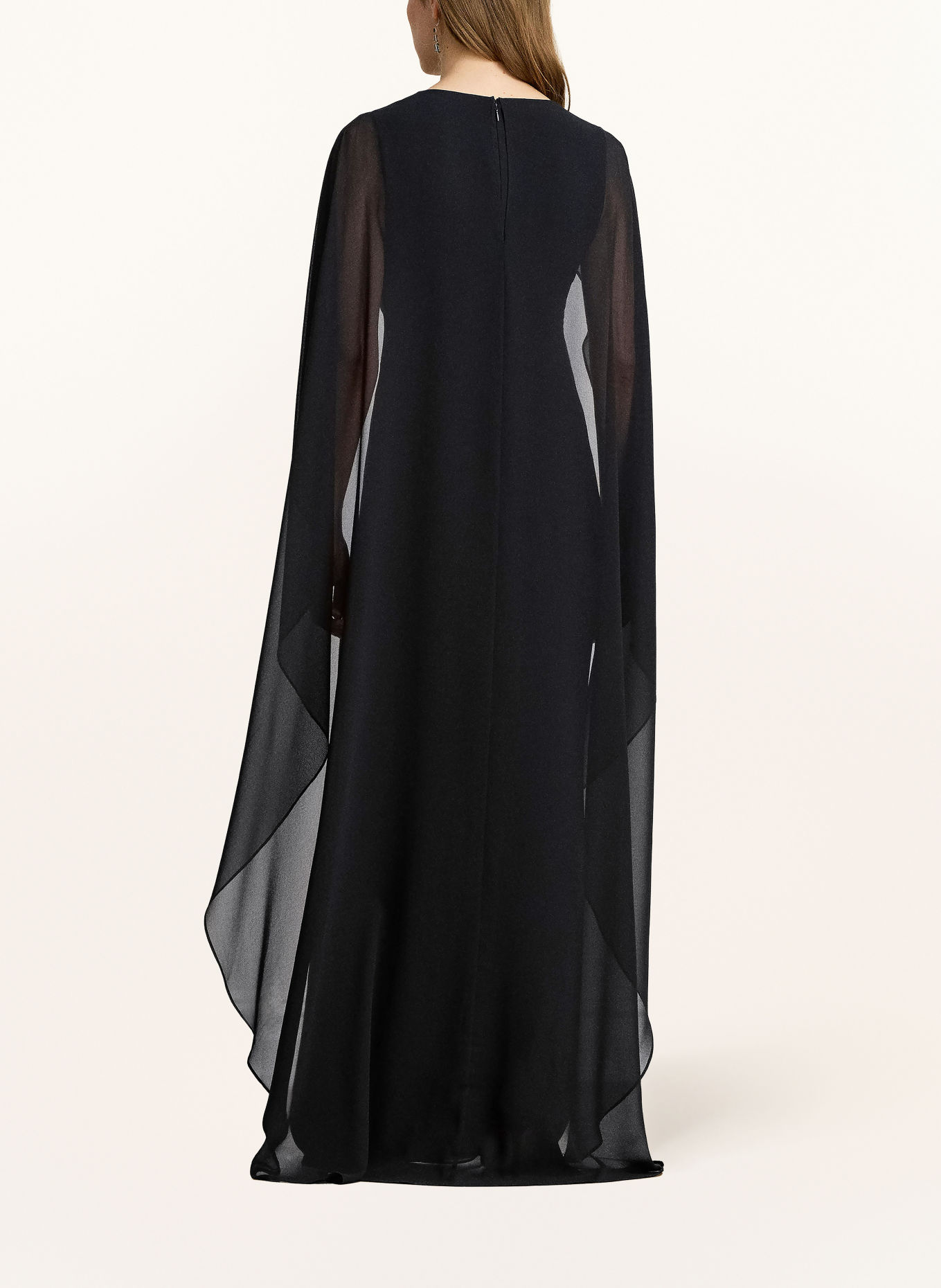 LAUREN RALPH LAUREN Abendkleid: SCHWARZ