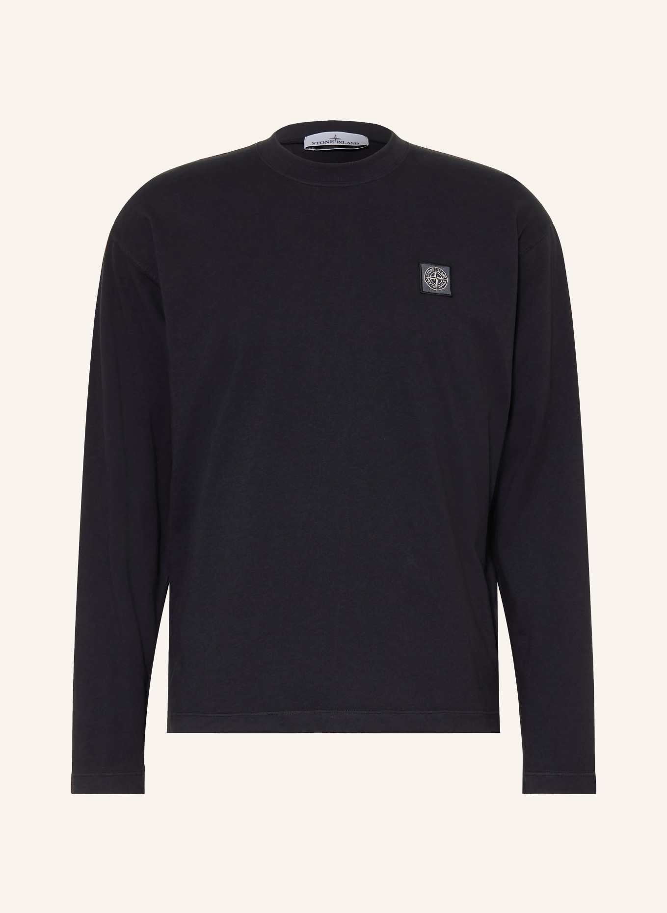 STONE ISLAND Koszulka z długim rękawem: GRANATOWY