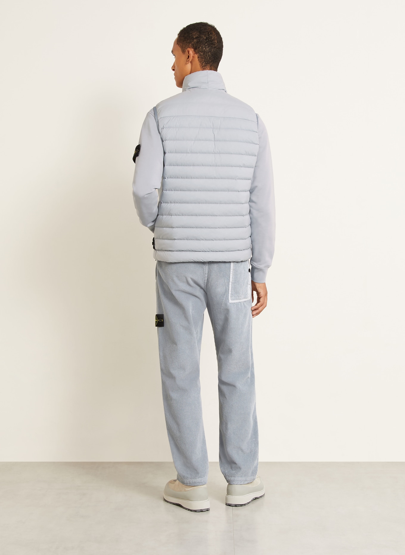 STONE ISLAND Péřová vesta: TMAVĚ MODRÁ