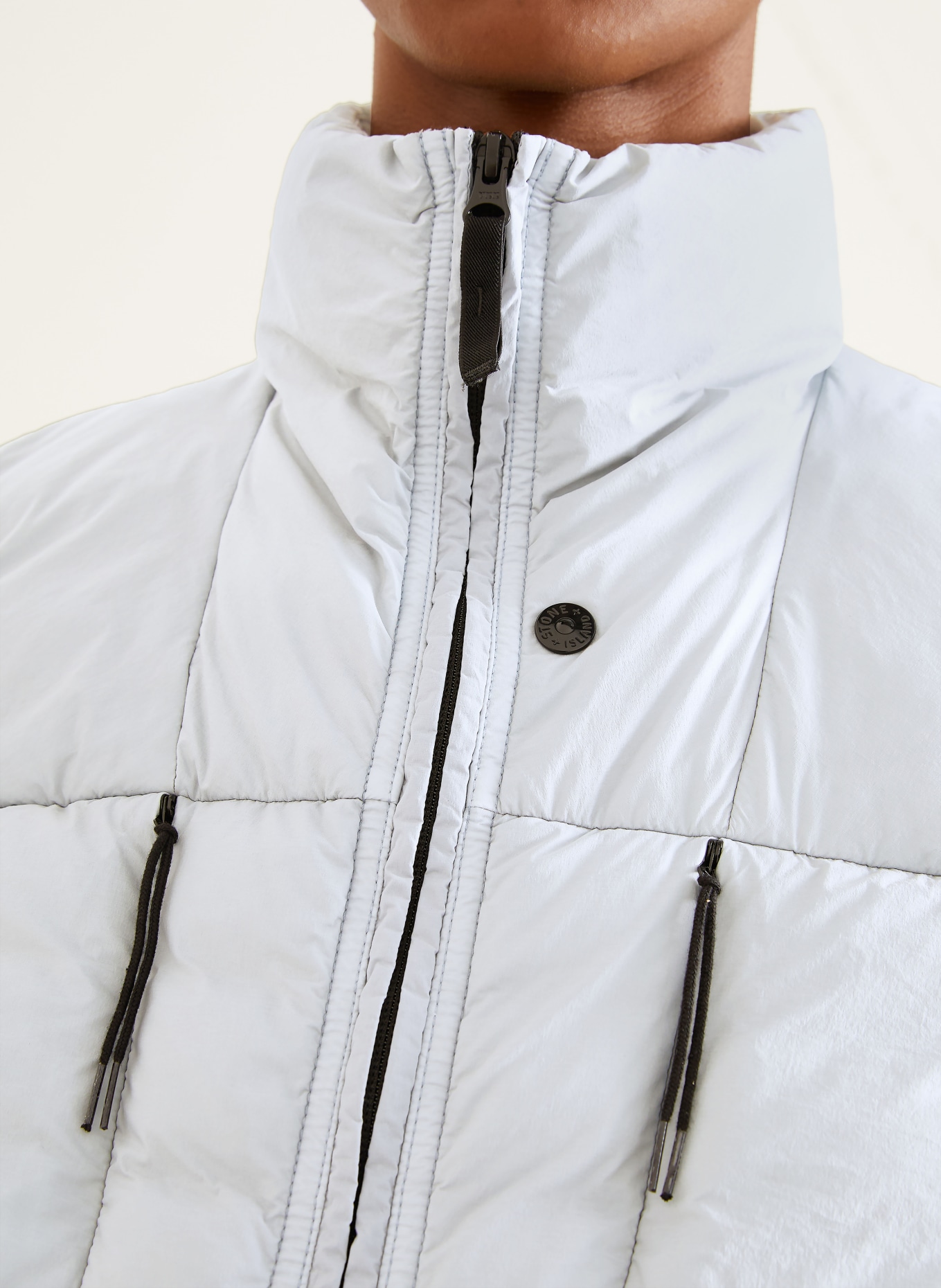 STONE ISLAND Péřová vesta: TMAVĚ MODRÁ