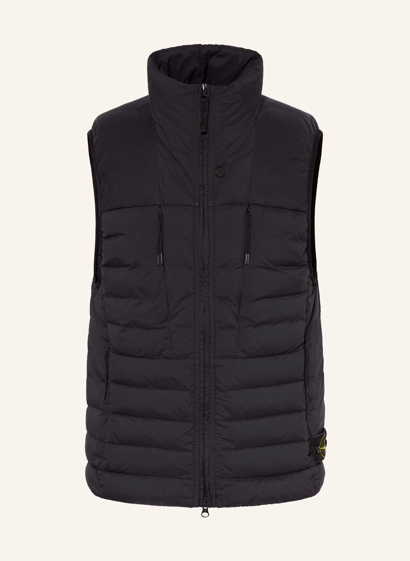 STONE ISLAND Péřová vesta: TMAVĚ MODRÁ