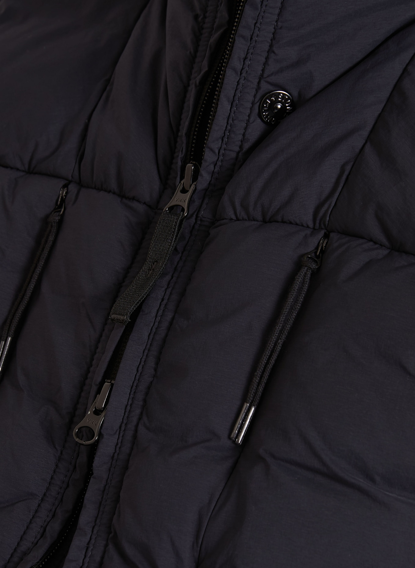 STONE ISLAND Péřová vesta: TMAVĚ MODRÁ