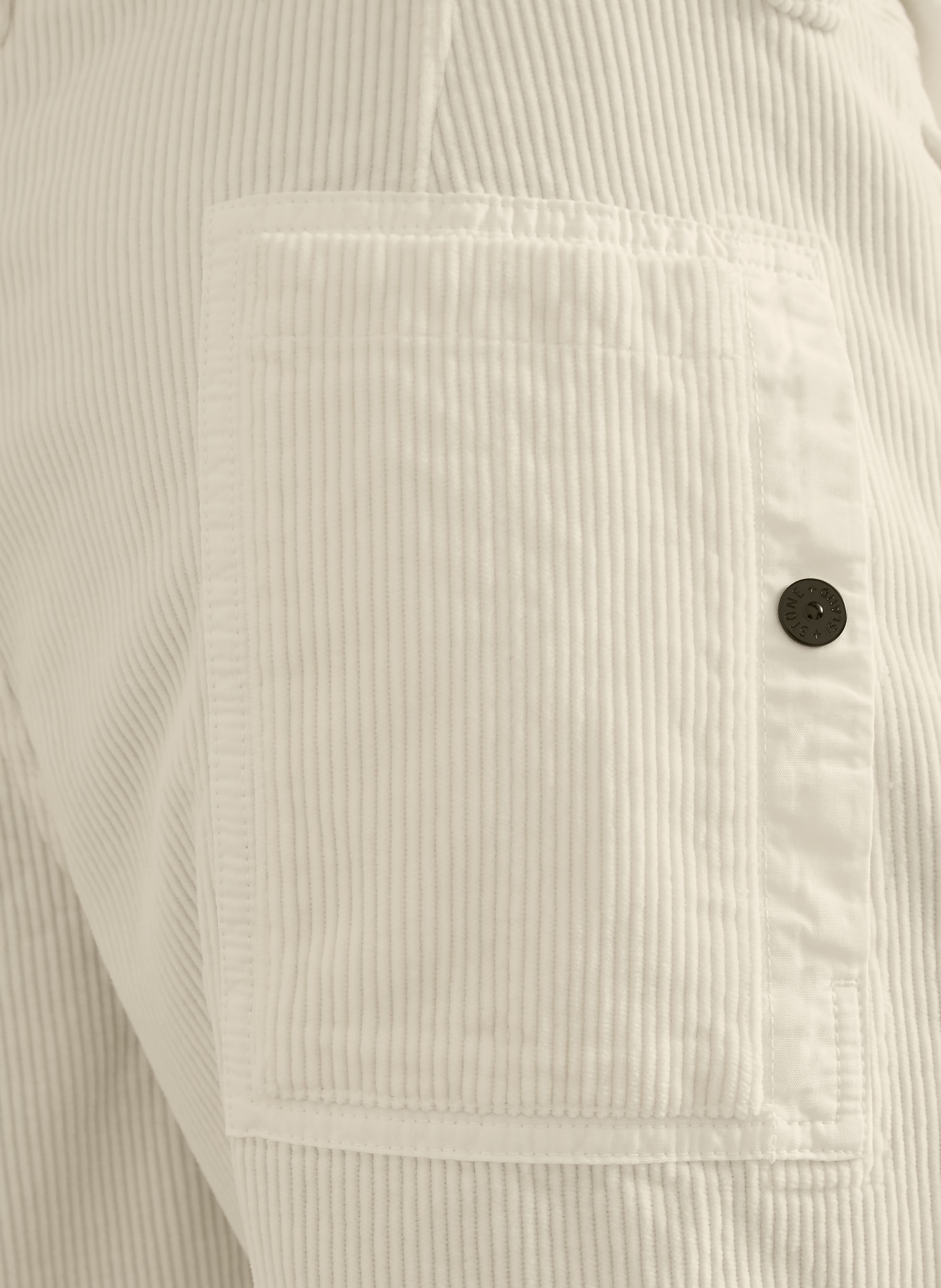 STONE ISLAND Cordchino Regular Fit: KRÉMOVÁ