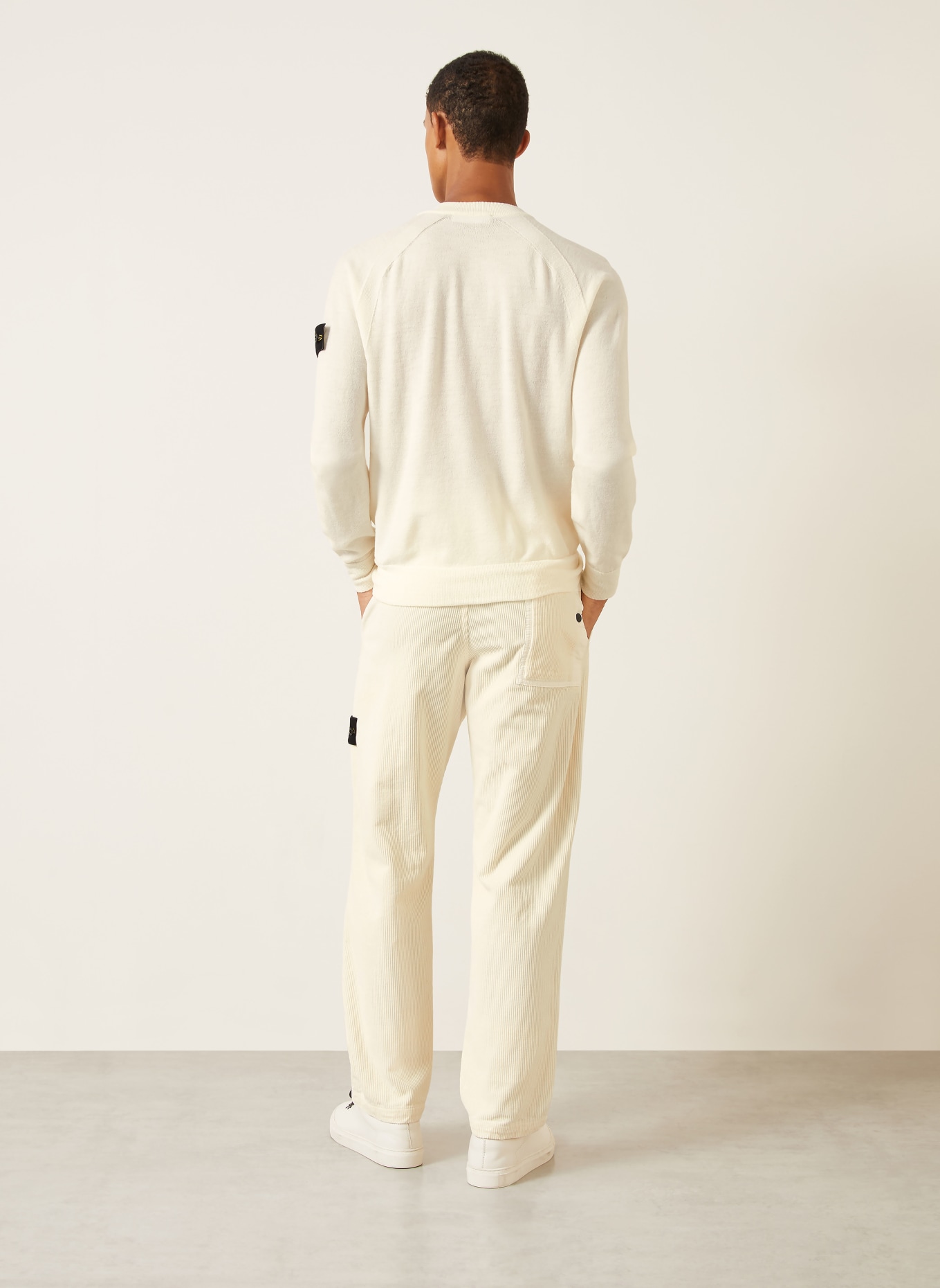 STONE ISLAND Trui: CRÈME