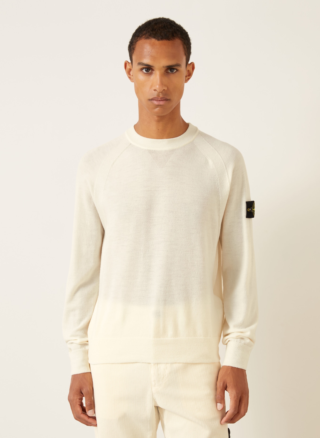 STONE ISLAND Trui: CRÈME